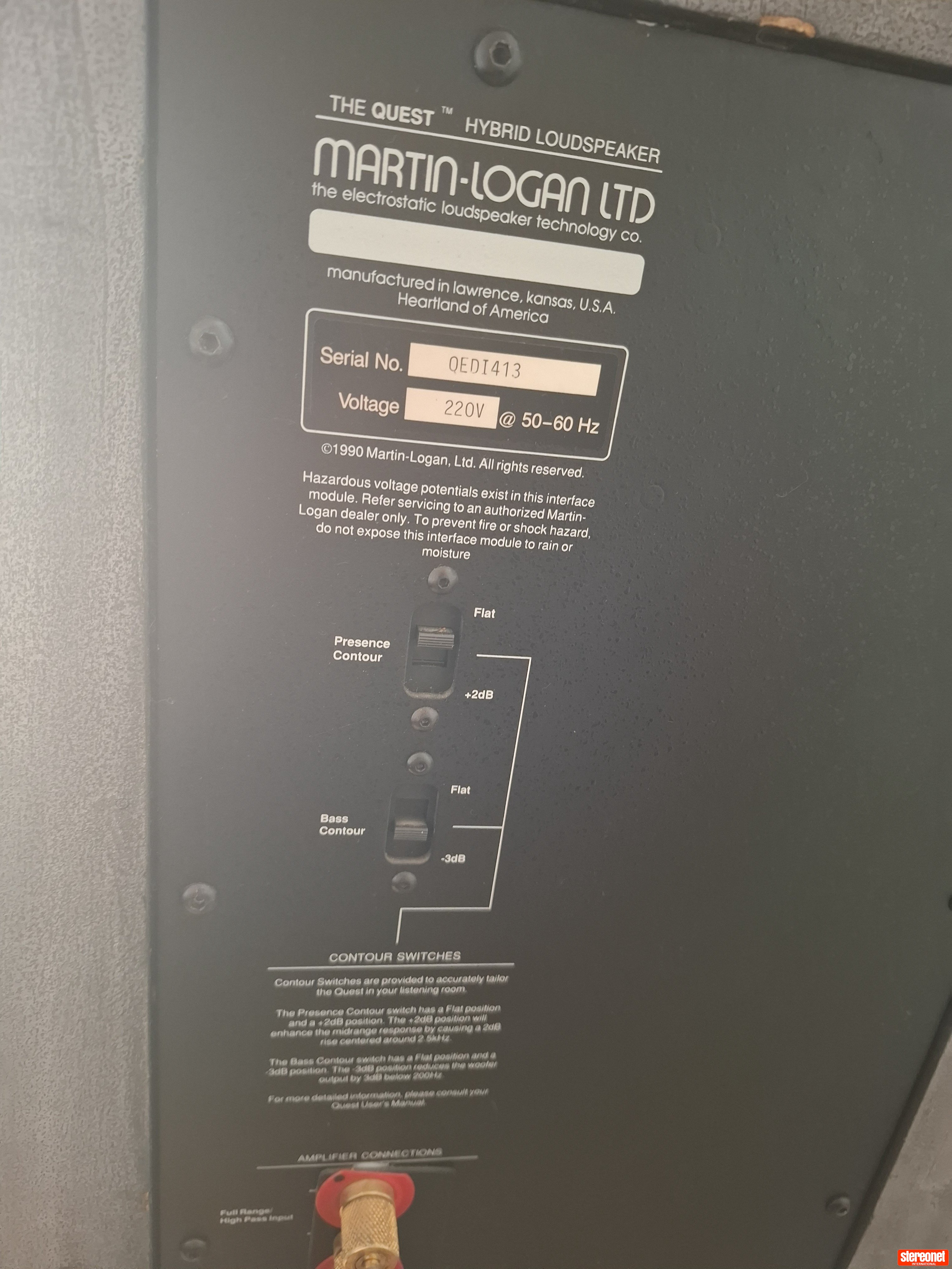 MartinLogan The Quest Floorstanding Loudspeakers