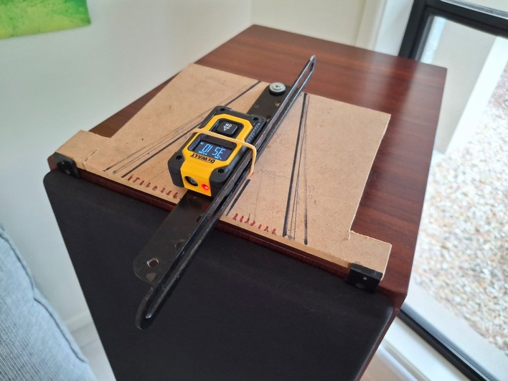 Set up your speakers using a Dewalt laser ruler/pointer - DIY Audio ...