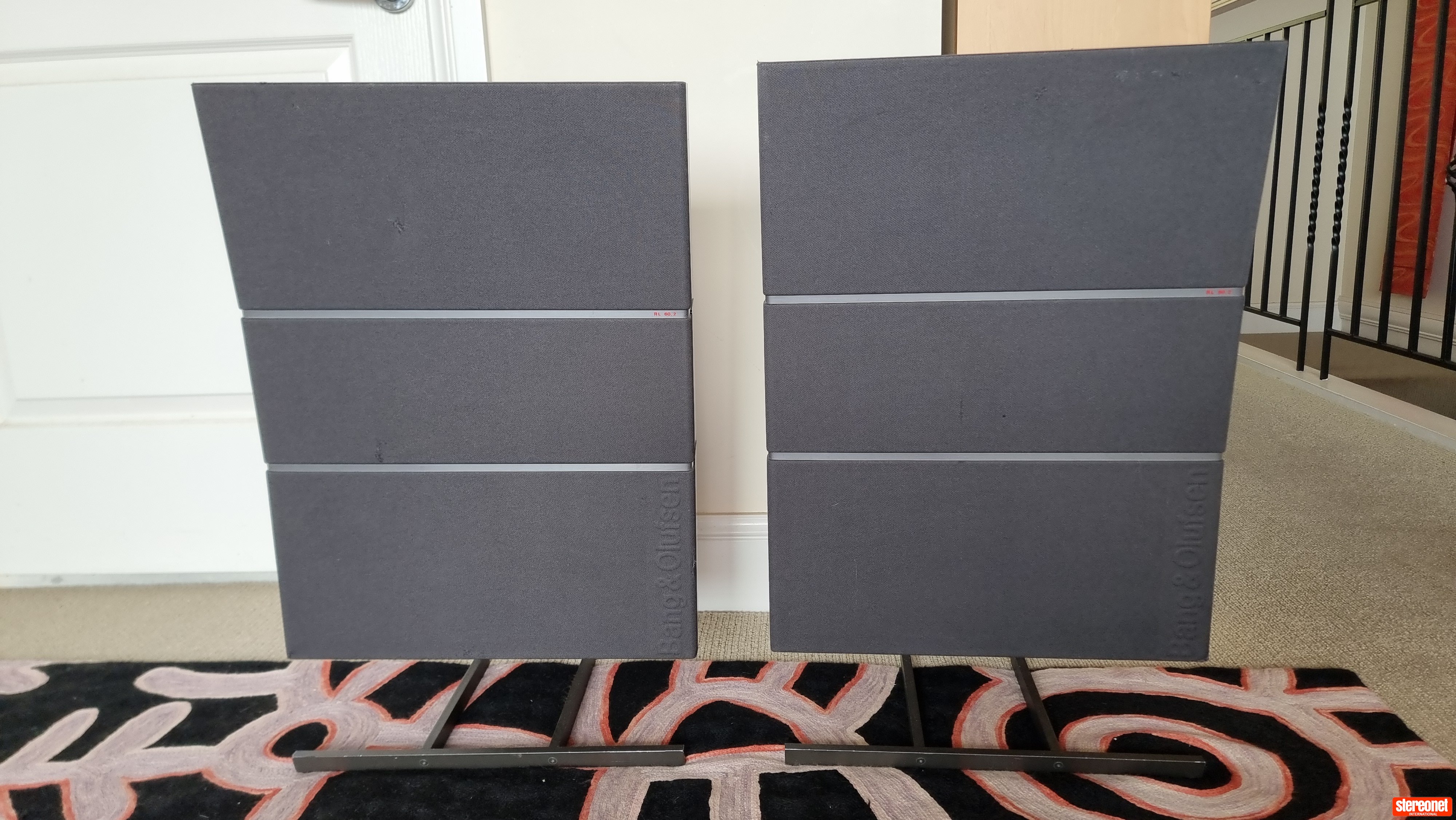 Bang & Olufsen Beovox Red Line 60.2 Vintage Speakers Floorstanding Loudspeakers