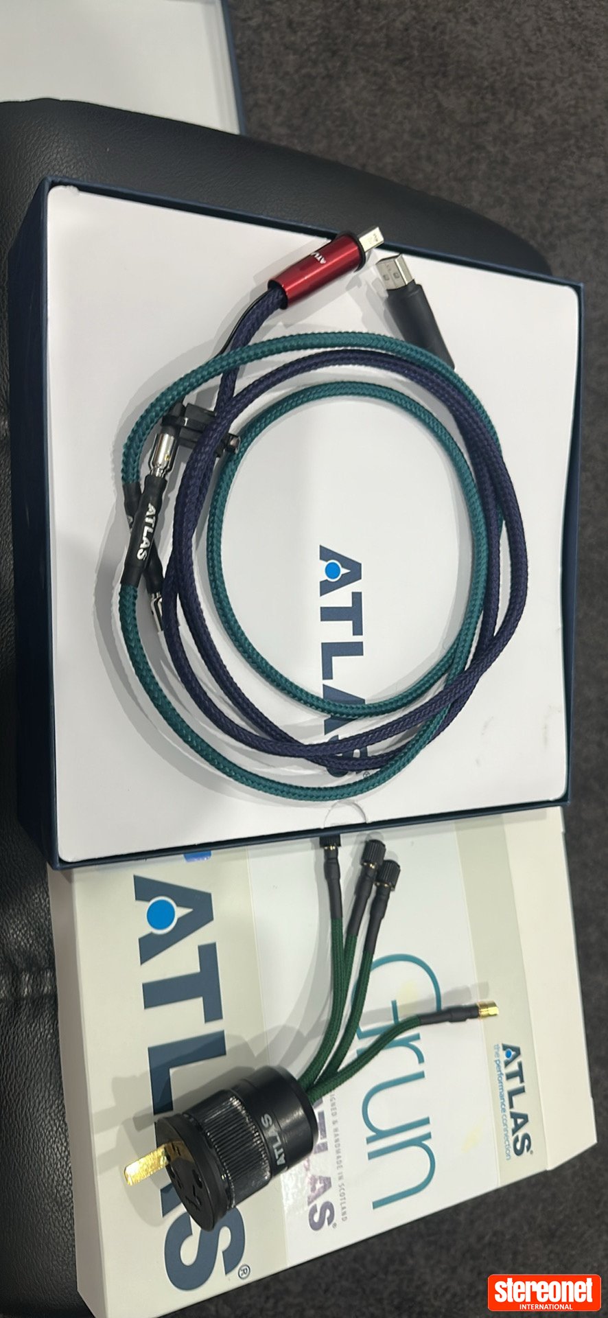 Atlas Cables Arran USB-B Grun USB Cable