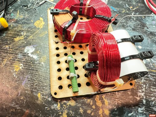 Magnepan 1.7i with GR Research crossover Floorstanding Loudspeakers