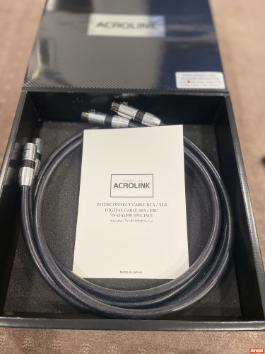 Acrolink 7N DA2090 Speciale (XLR) 1.5M Interconnect Cables (XLR)