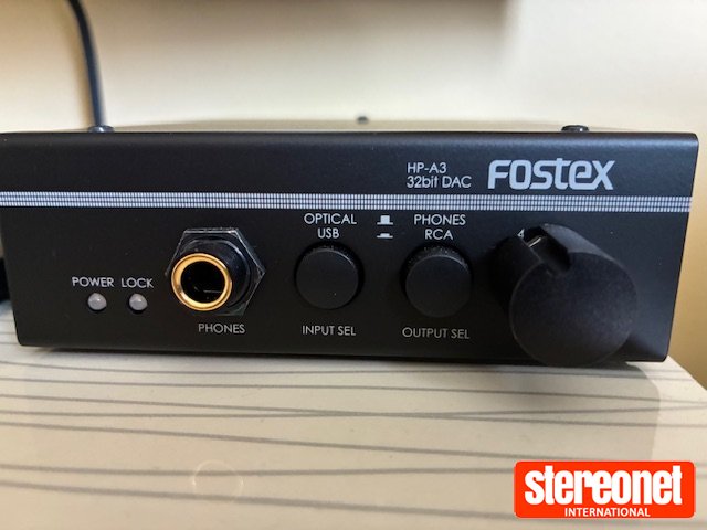 Fostex HP-A3 Headphone Amplifier (with DAC)