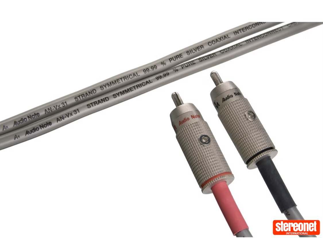 AudioNote Vx InterConnect 1m RCA Pair