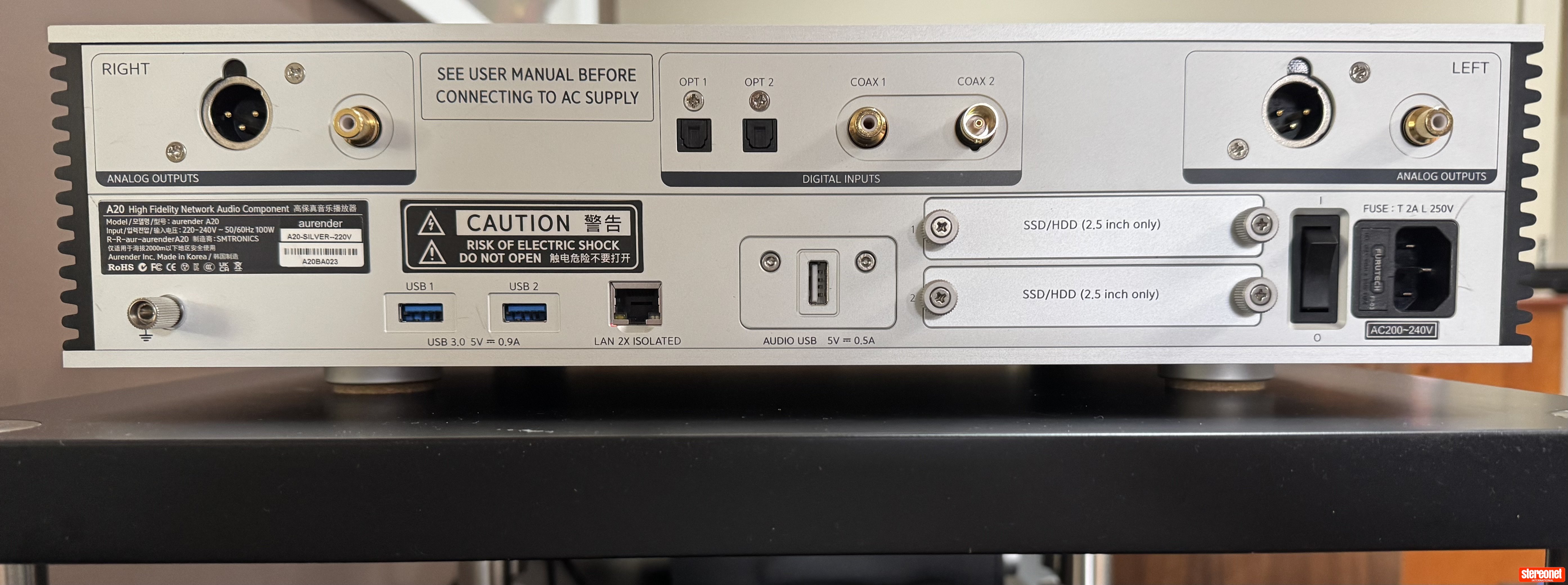 Aurender A20 Digital Network Player