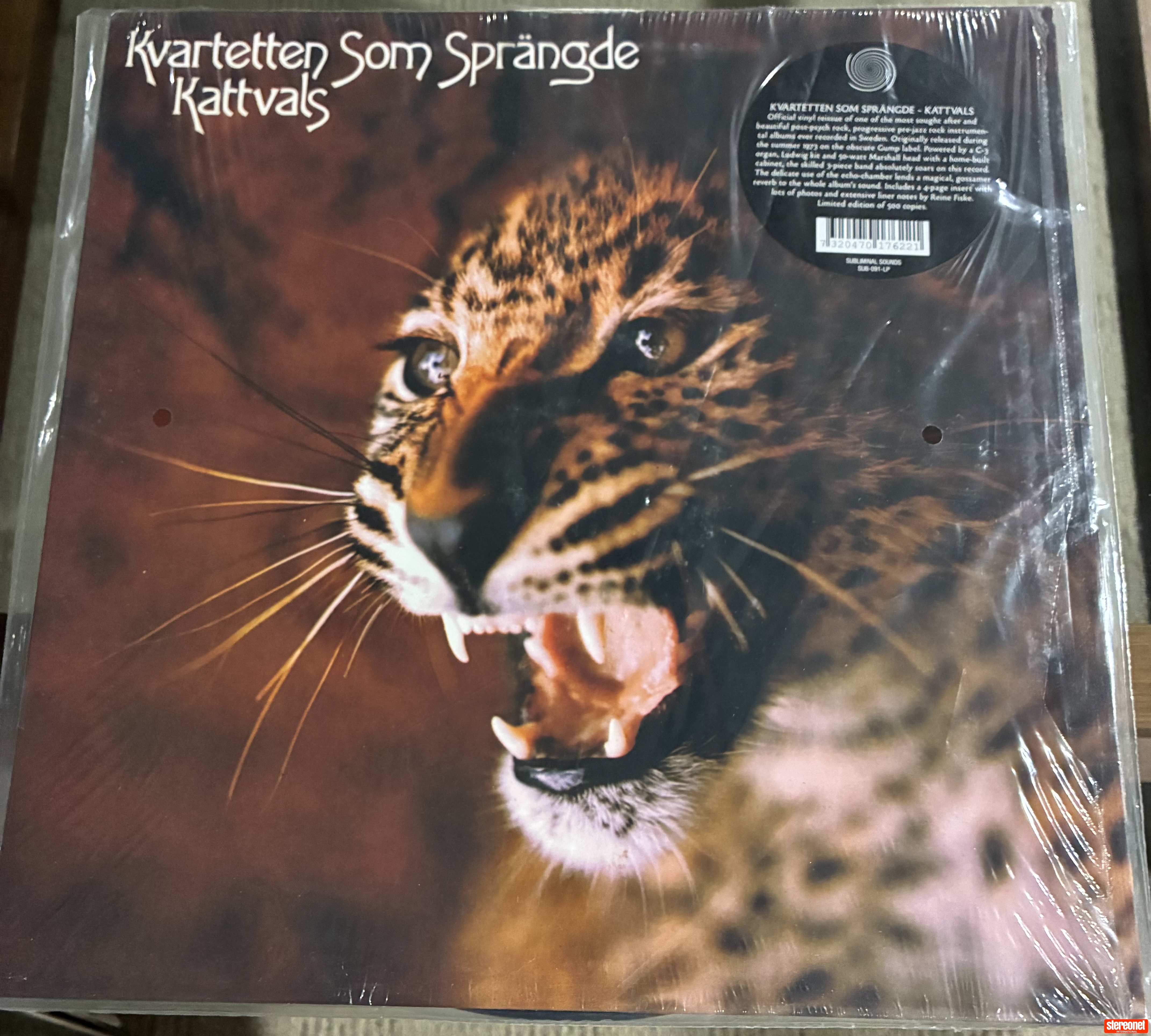 Kattvals Kvartetten Som Sprängde limited edition 500 prog rock