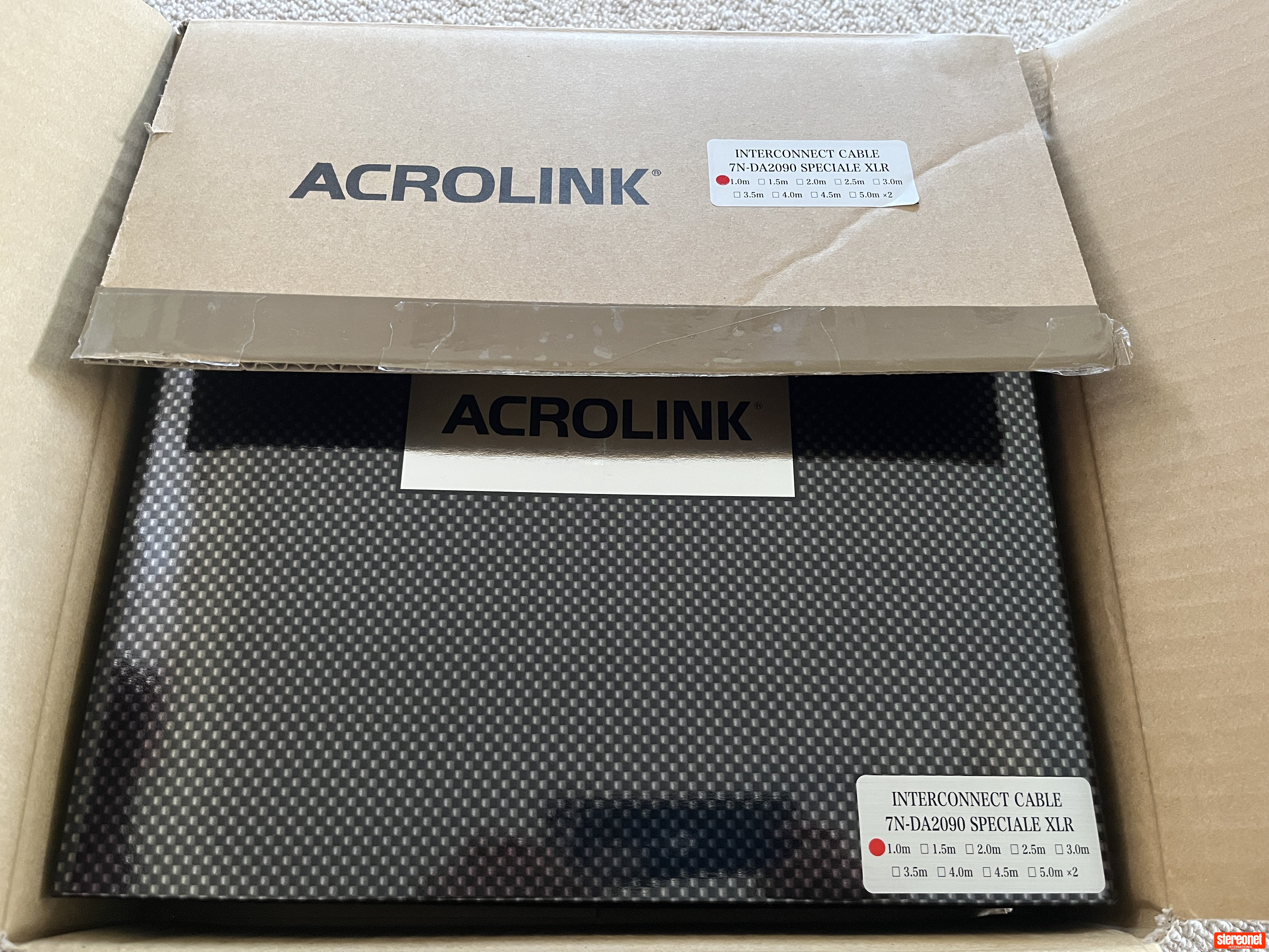 Acrolink 7N DA2090 Speciale (XLR) 1.0M Interconnect Cables (XLR)
