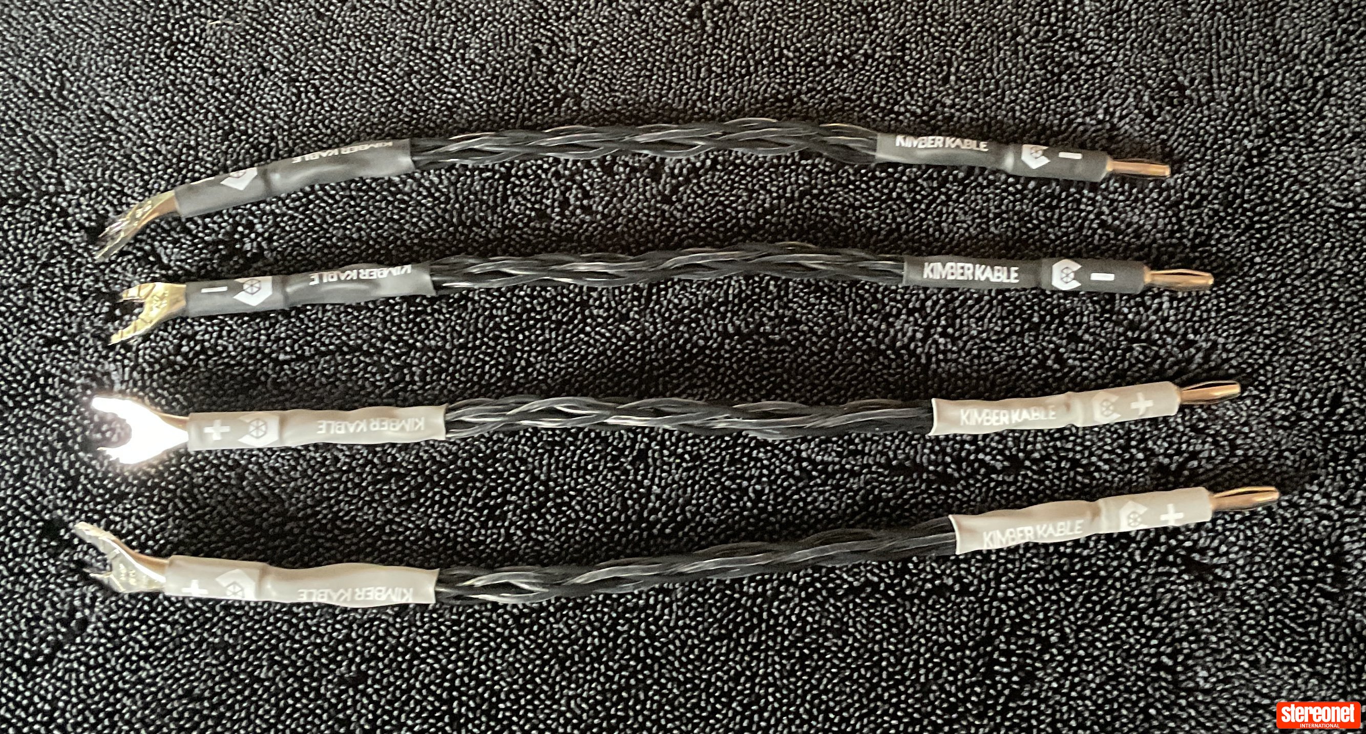 Kimber Kable Carbon 8 Speaker Cables (Jumper)