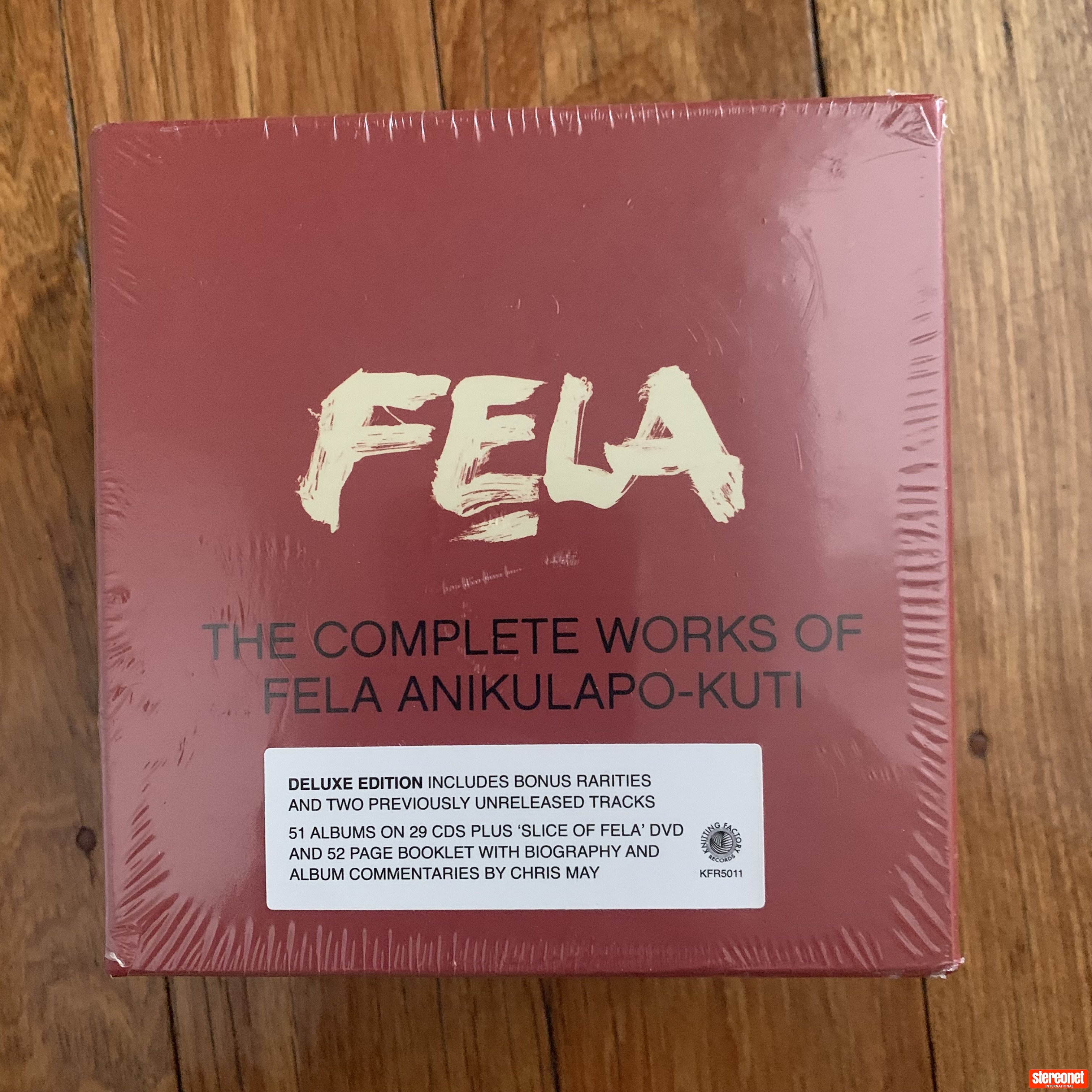 Fela Kuti-The Complete Works of Fela Anikulapo-Kuti CD/DVD