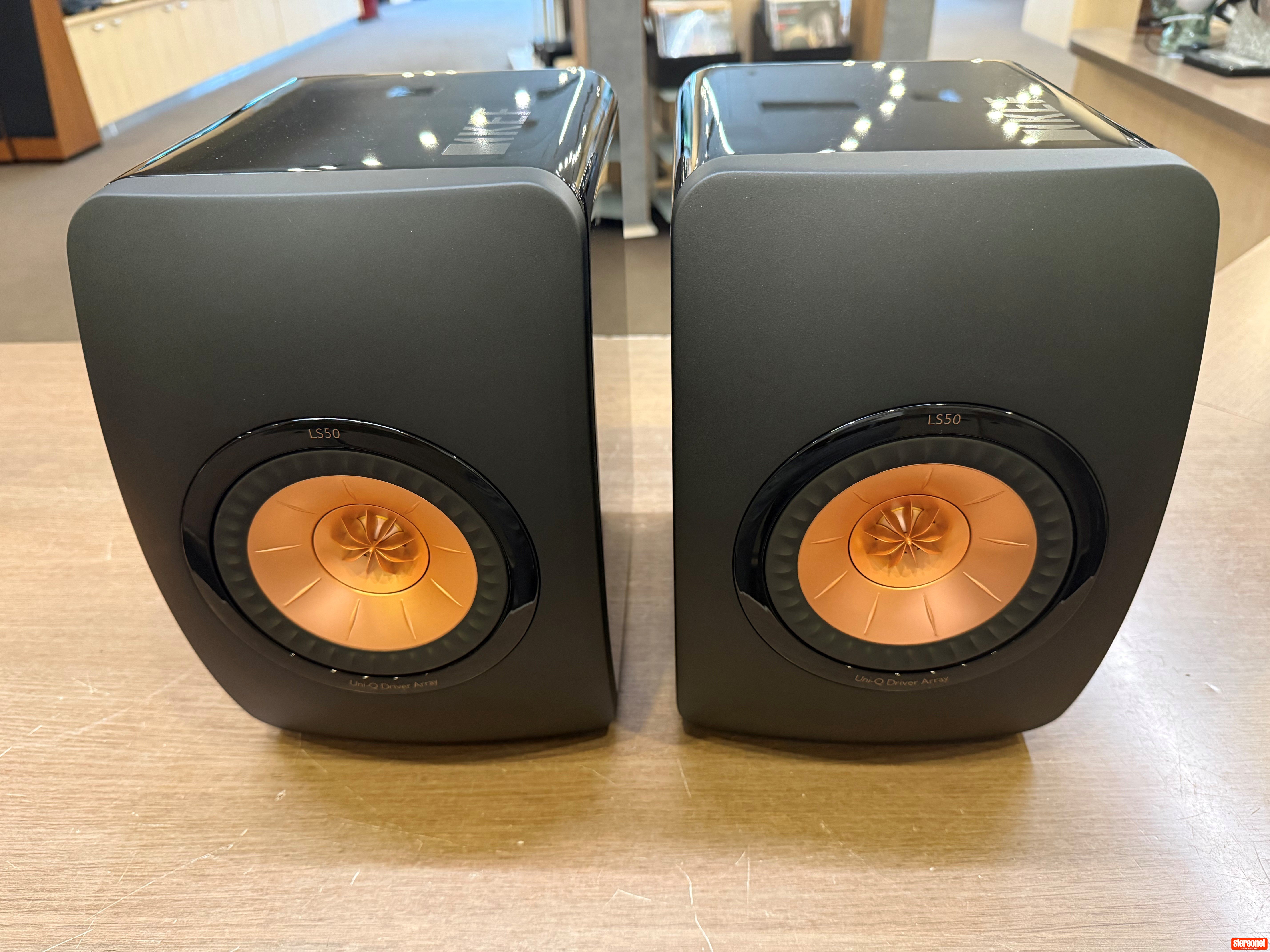 KEF LS50 Bookshelf Loudspeakers