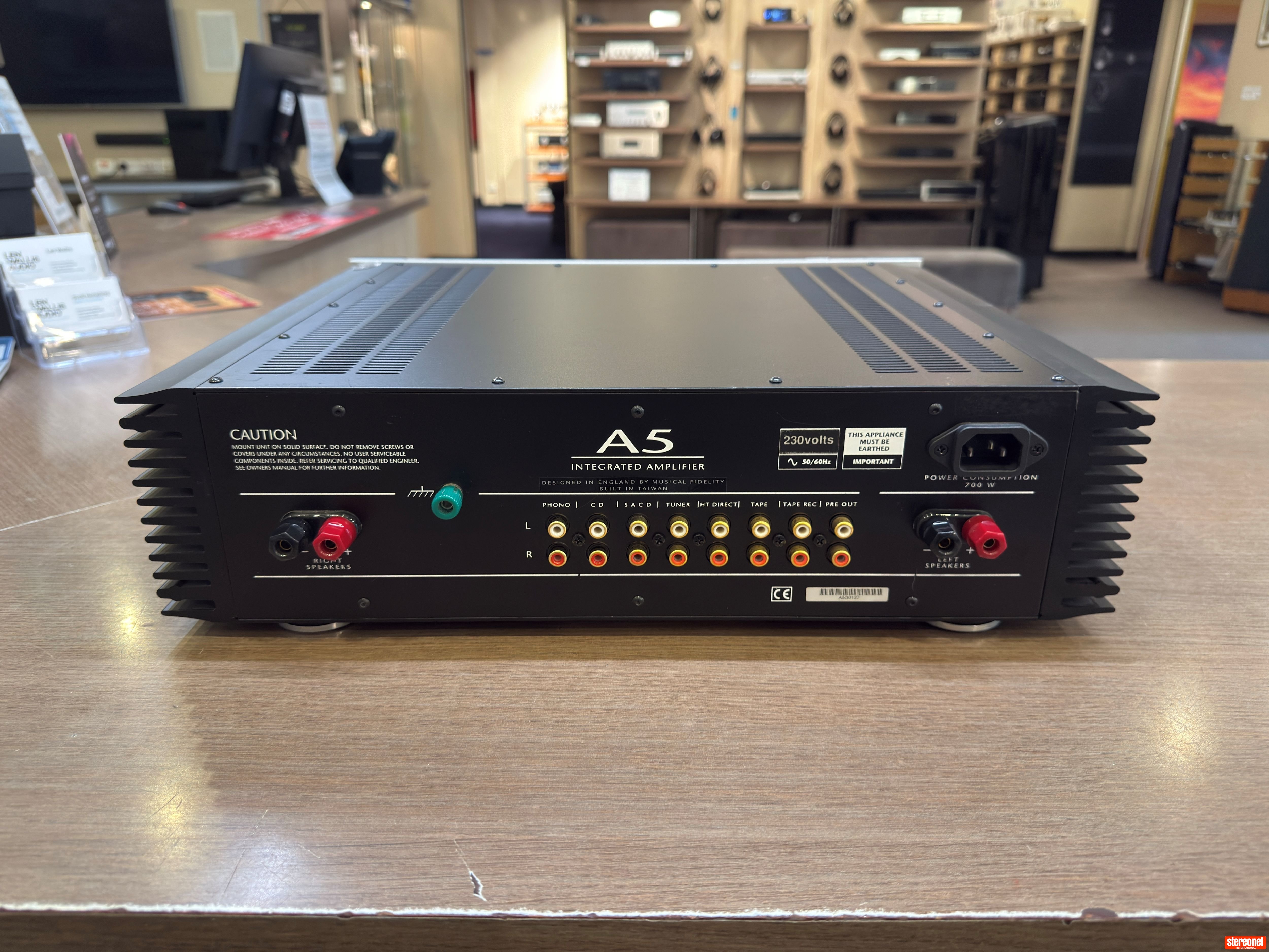 Musical Fidelity A5 Dual Mono Integrated Amplifier (Solid State ...
