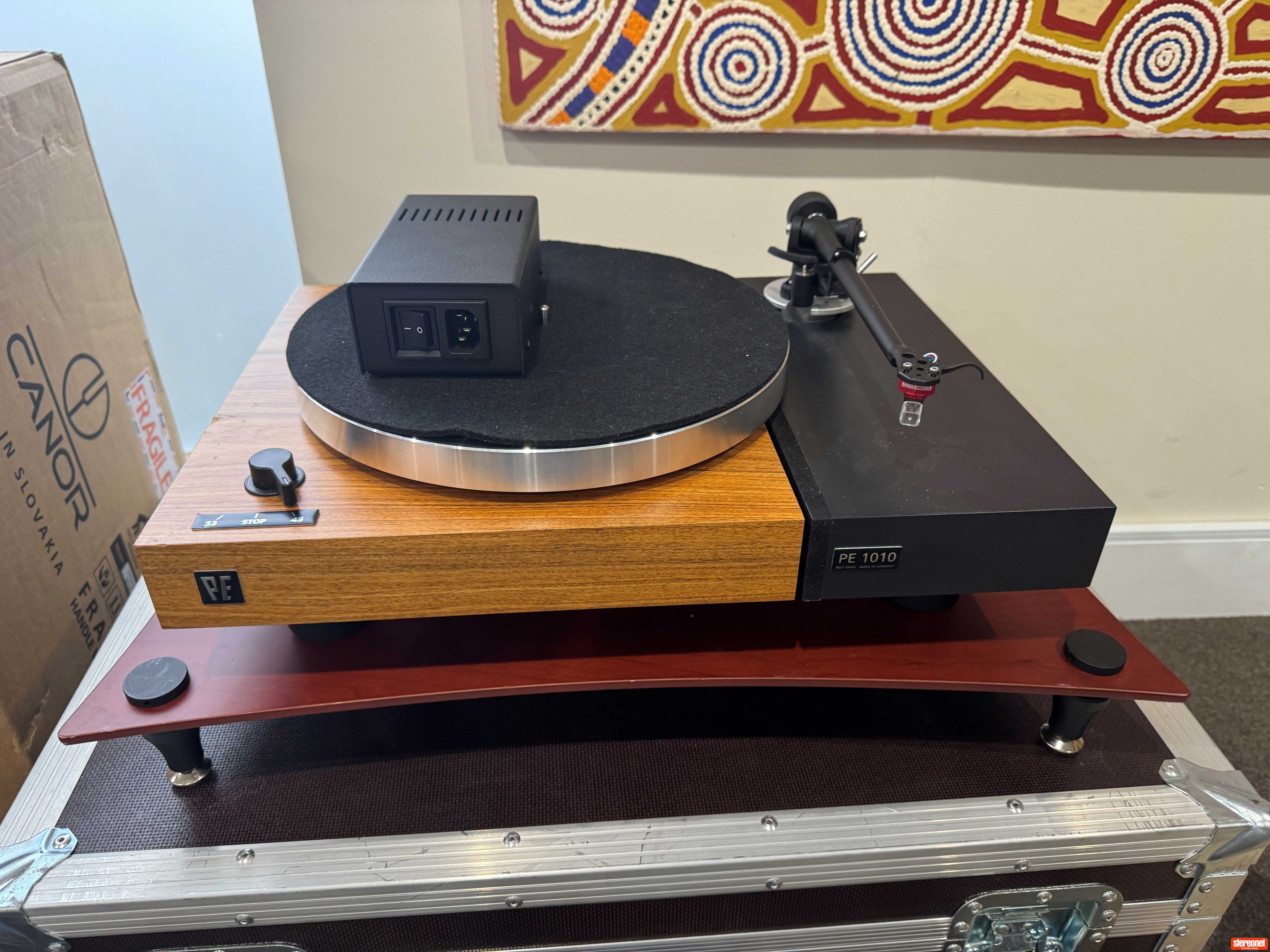 Perpetuum Ebner PE1010 Turntable and Tonearm Package - Turntables ...