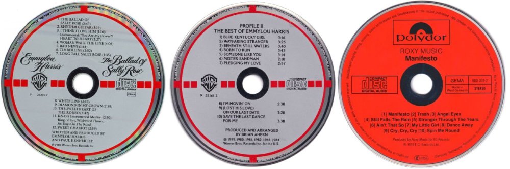Collecting early production CD's - my perspective and some photos ...