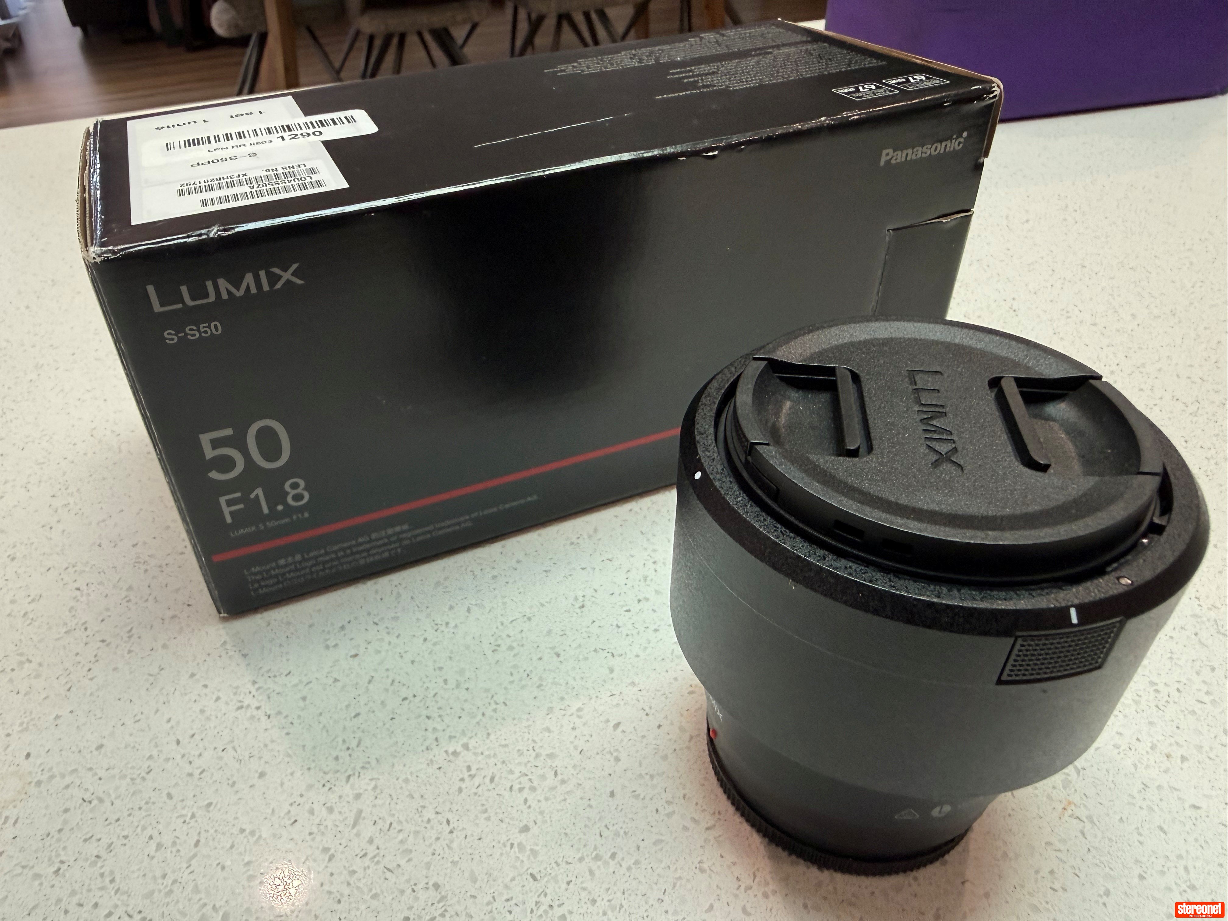 LUMIX S 50mm F1.8 (S-S50) L-Mount