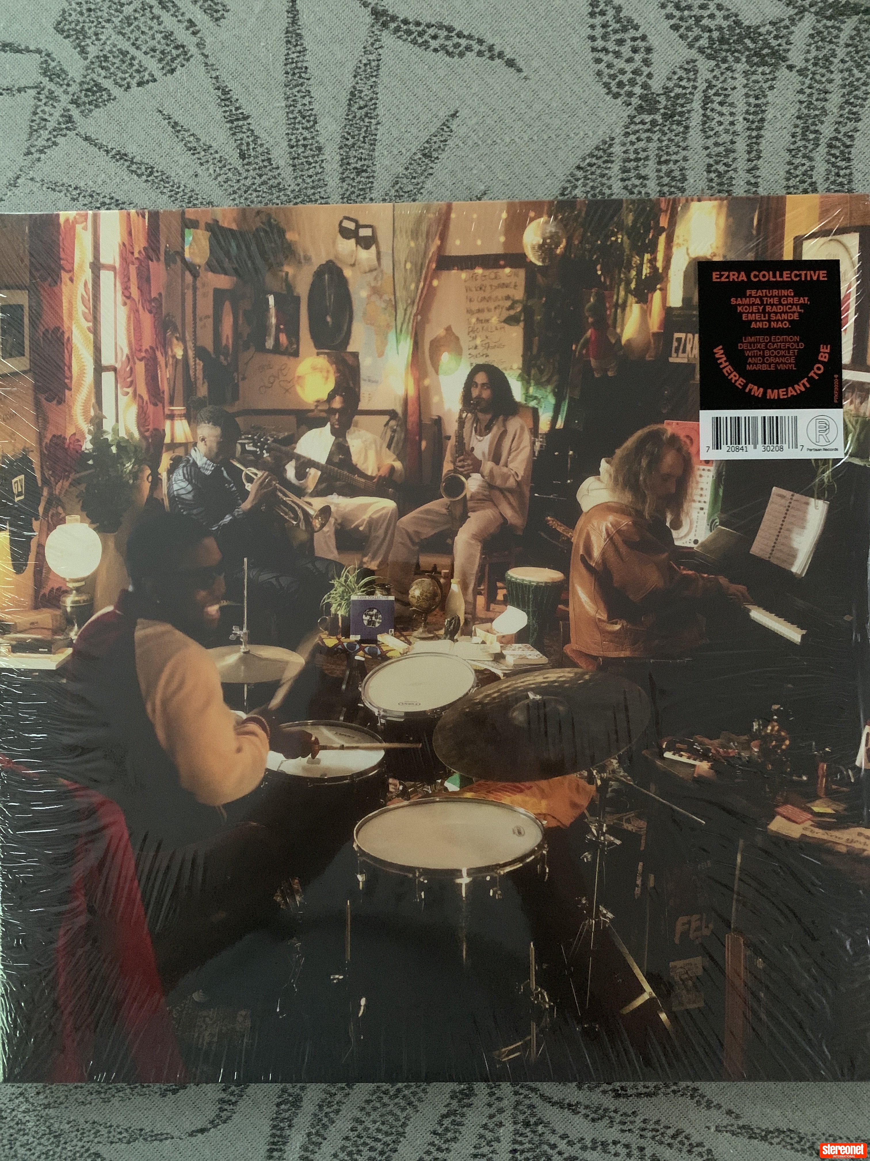 Ezra Collective-Where I’m Meant to Be Orange Marble