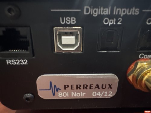 Perreaux Noir Integrated Amplifier (Solid State)