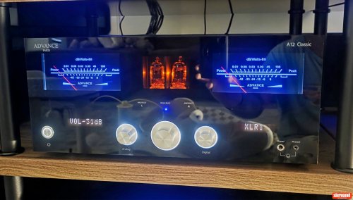 Advance Paris A12 Classic Integrated Amplifier (Hybrid)