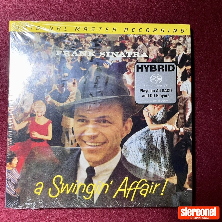 Frank Sinatra - A Swingin Affair | Hybrid SACD | Mobile Fidelity | Limited Edition | Out of Print | Still Sealed!