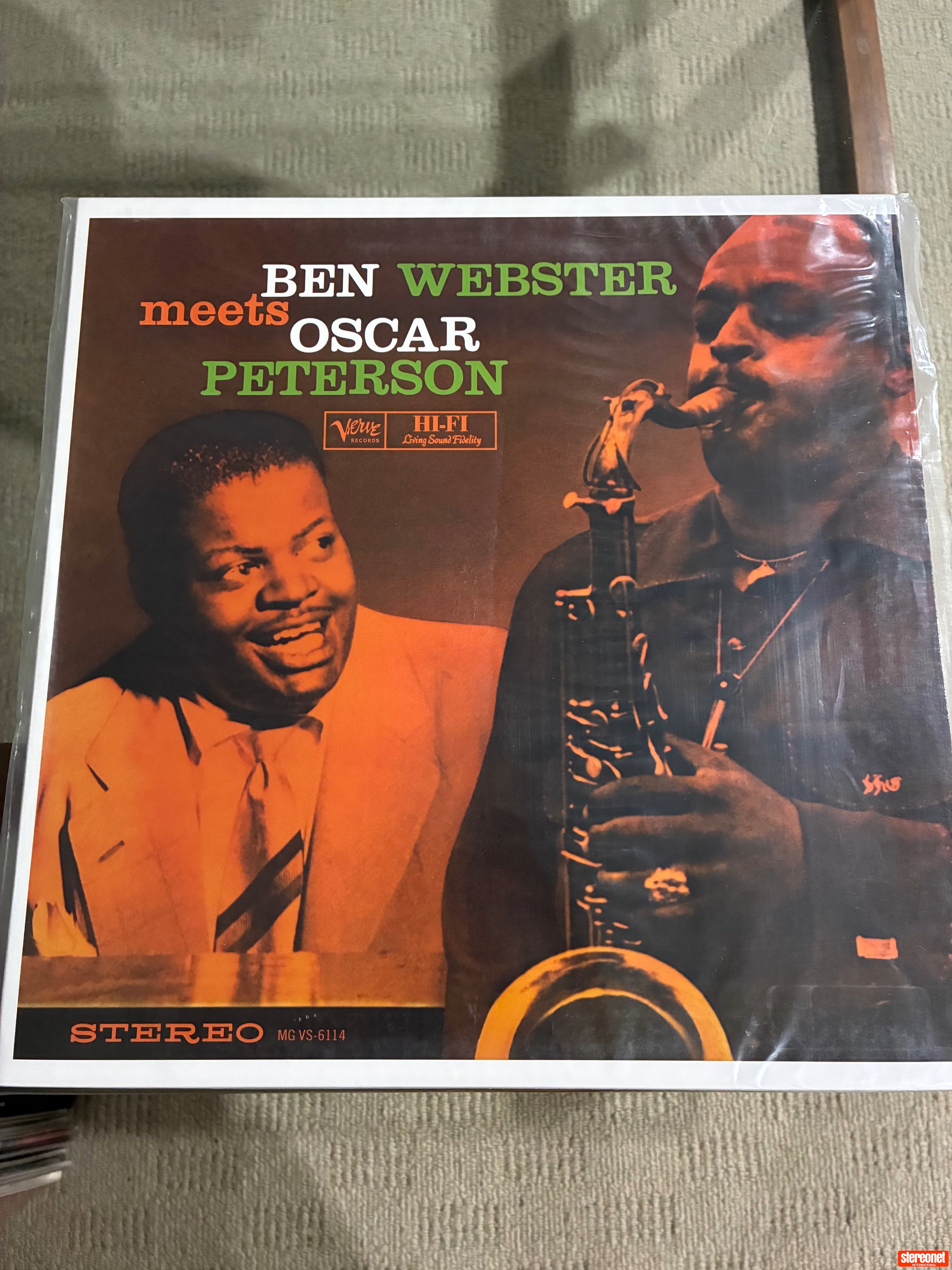 Ben Webster Meets Oscar Peterson Analogue Productions 45rpm audiophile