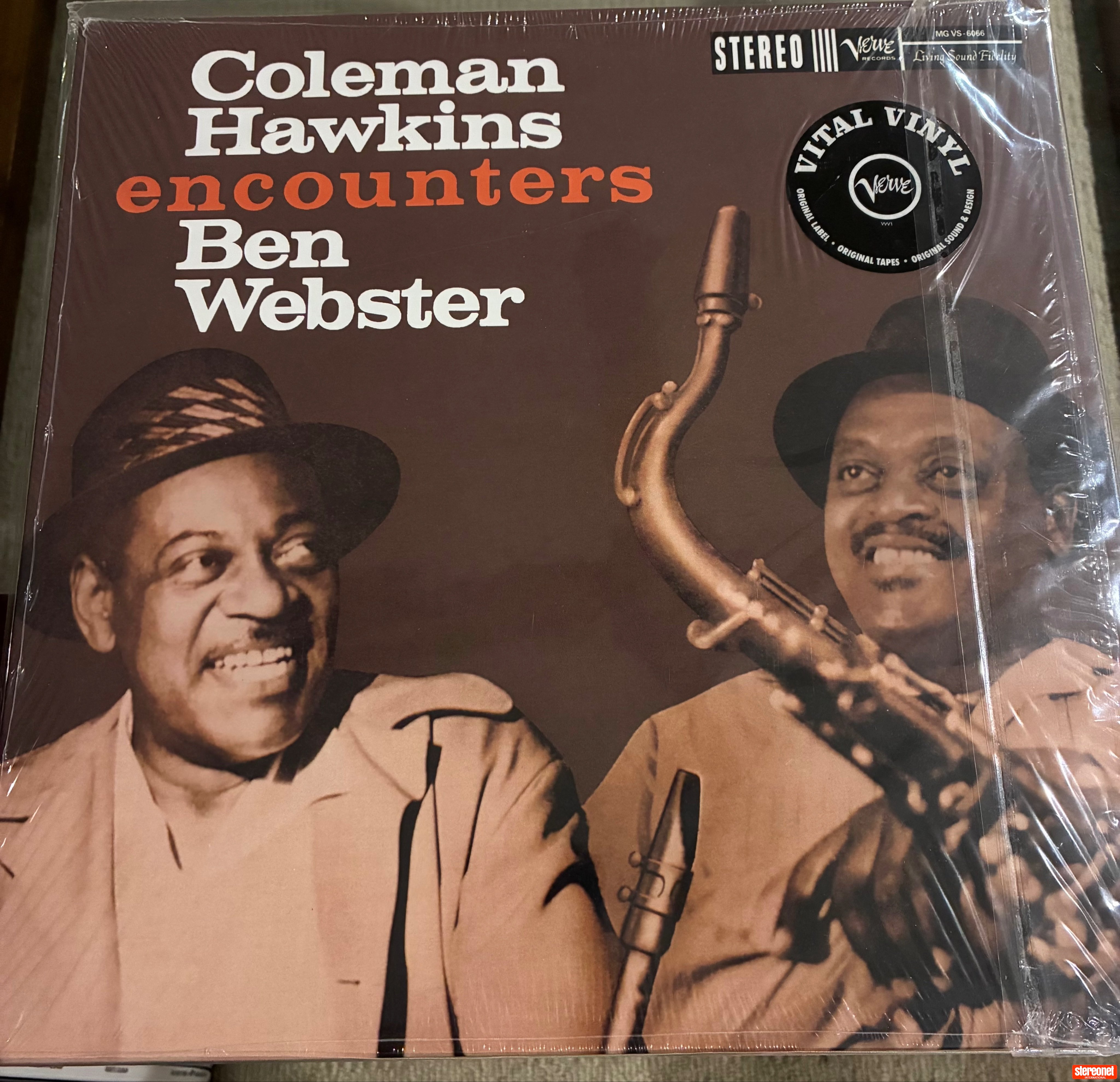Coleman Hawkins Encounters Ben Webster 2019 Vital Verve pressing