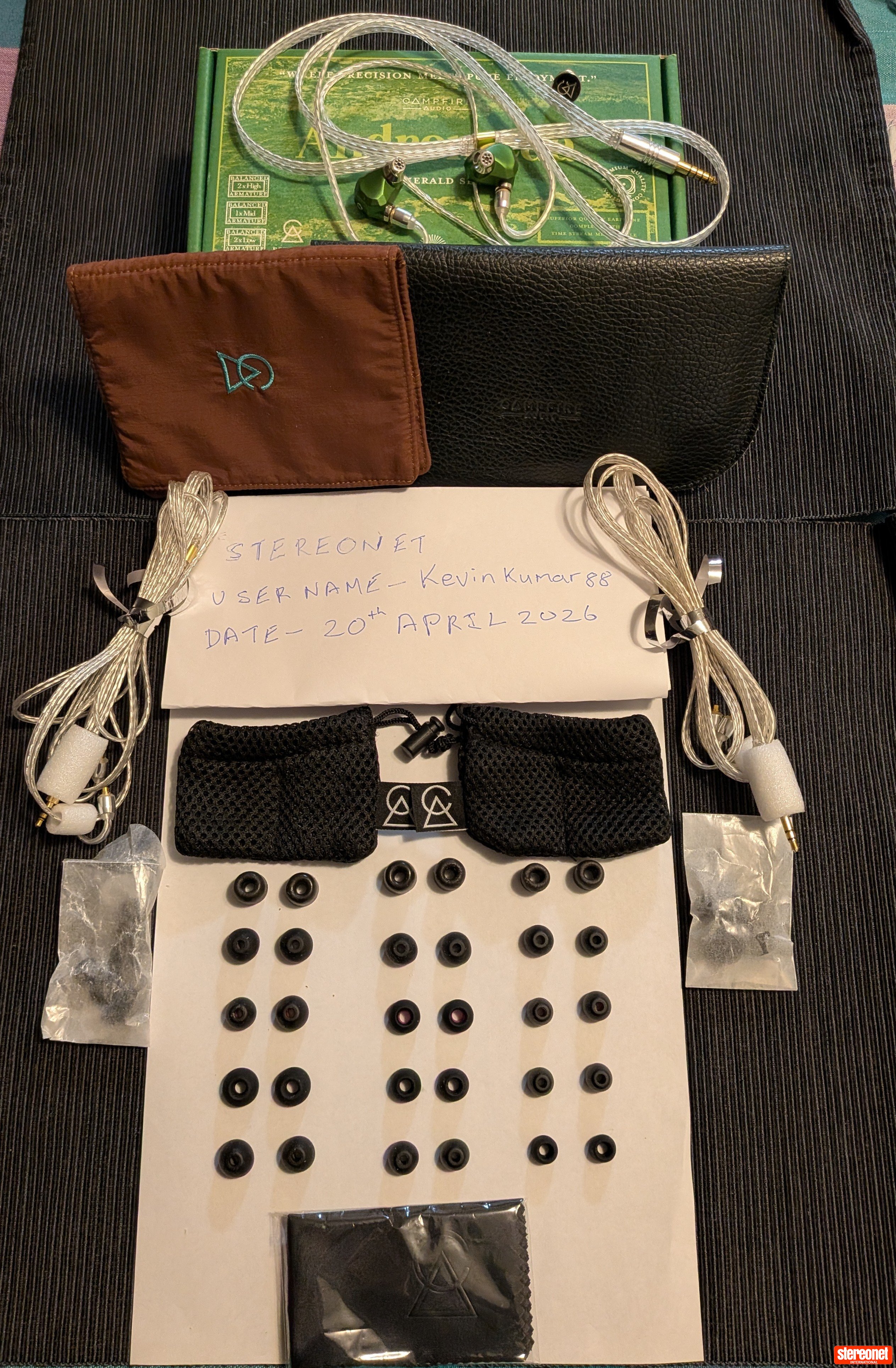 Campfire Audio Andromeda Emerald Sea 2023 Headphones - In Ear Monitors