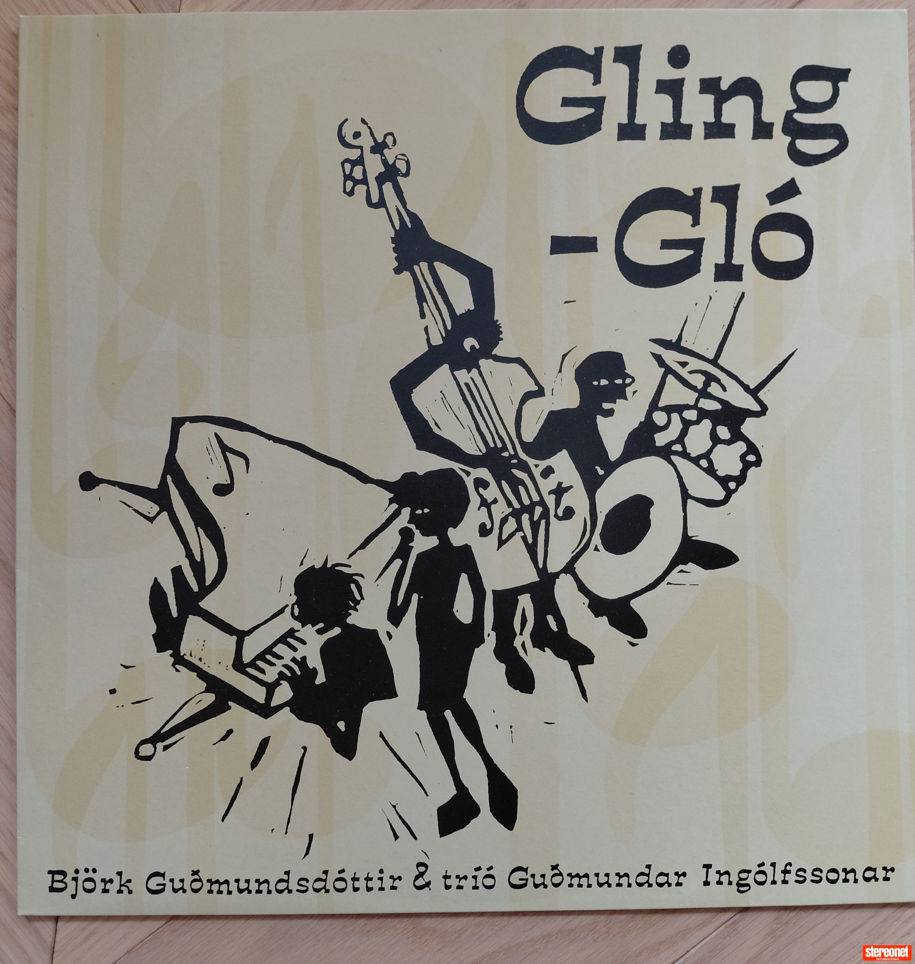 Björk Guðmundsdóttir & Tríó - "Gling Glo" 90's vinyl
