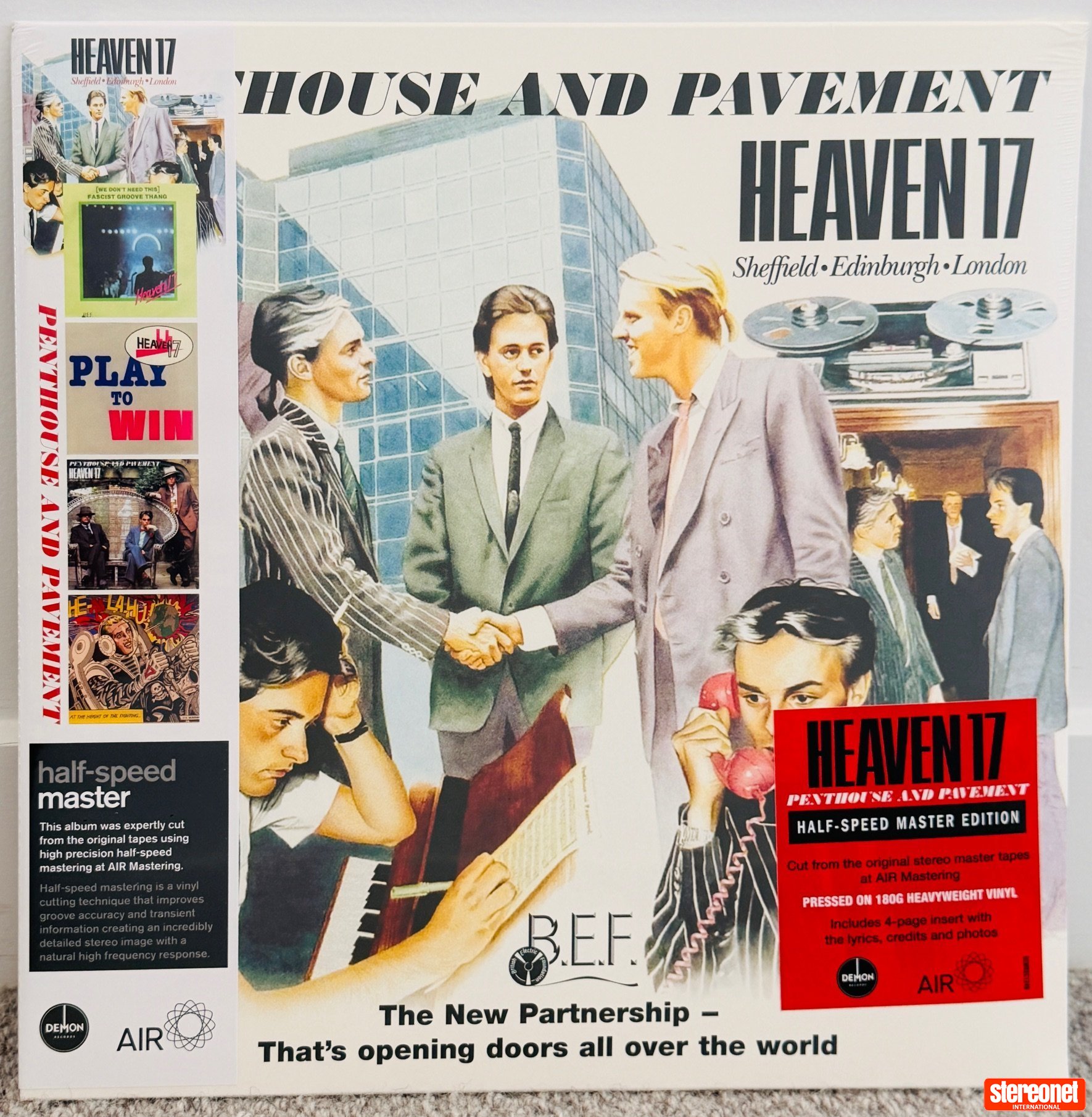 HEAVEN 17 - PENTHOUSE AND PAVEMENT / 180G HALF-SPEED MASTER / NEW SEALED