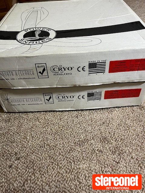 Shunyata Research Anaconda Speaker Cables