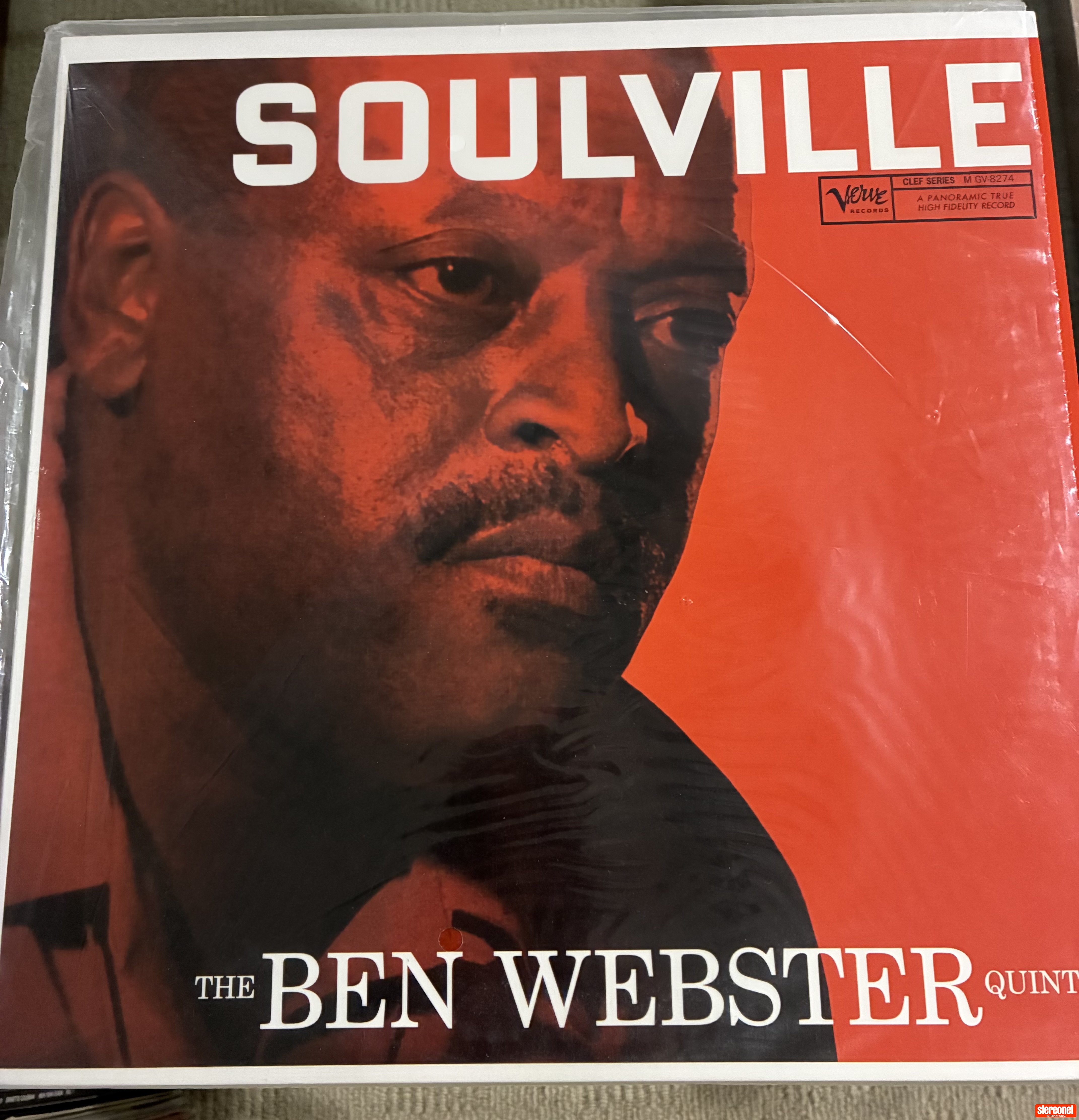 Soulville The Ben Webster Quintet Analogue Productions 45rpm audiophile