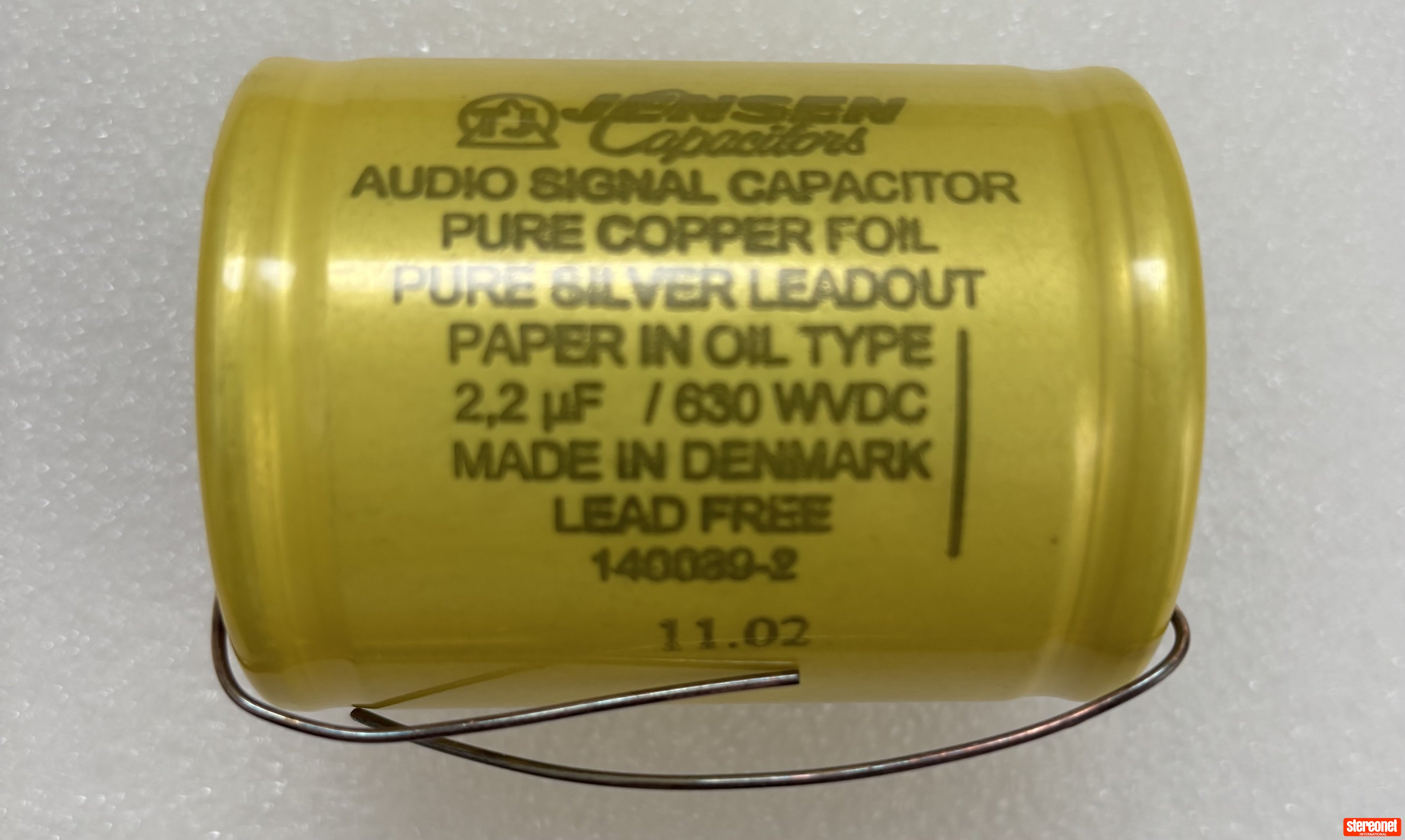 Jensen Paper In Oil Capacitor 2.2 uF 630v Capacitor