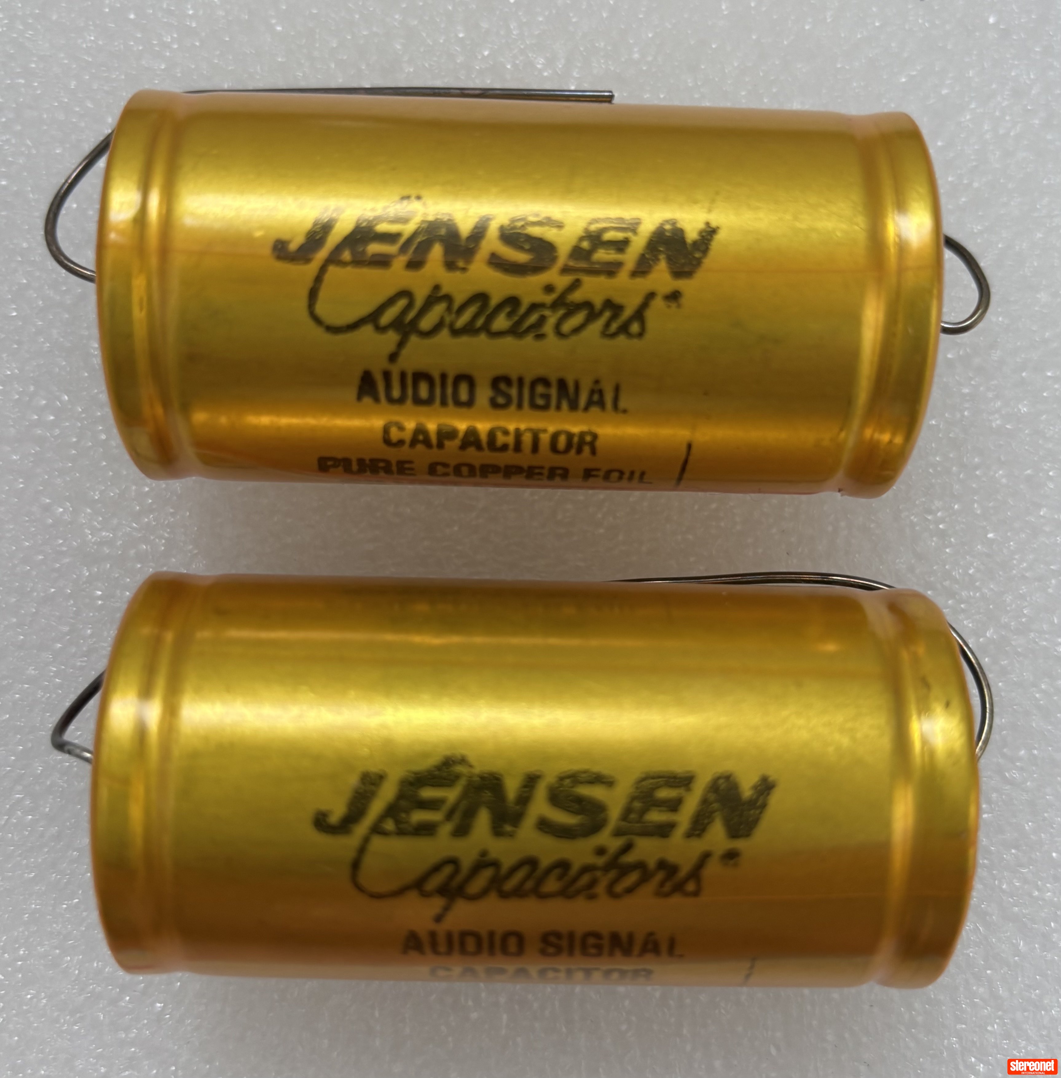 Jensen Copper Foil Paper in Oil Capacitor 0.47uf 630V new old stock Capacitor