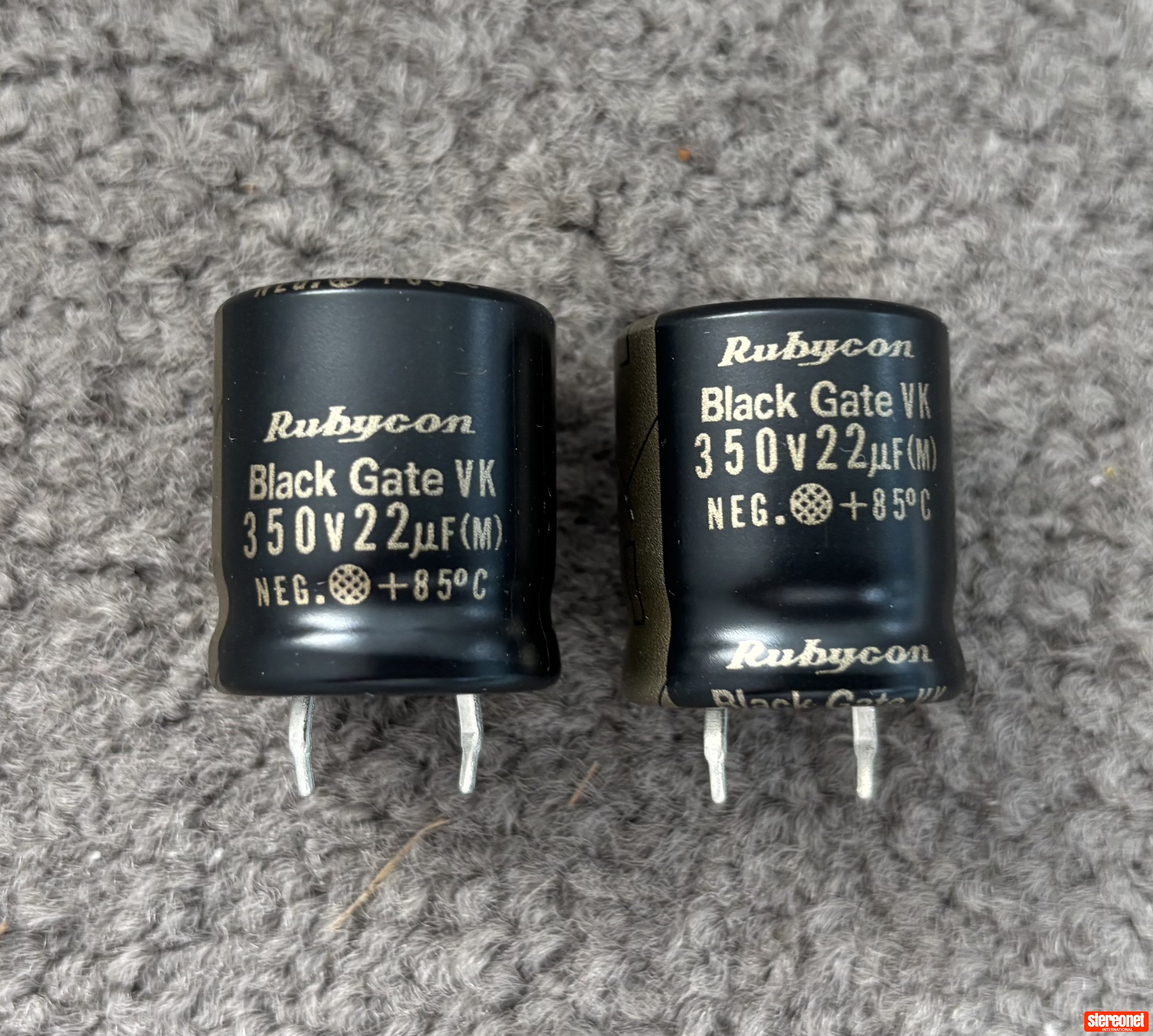 Rubycon Blackgate 22uf 350v Capacitor - Tweaks / Tuning - StereoNET