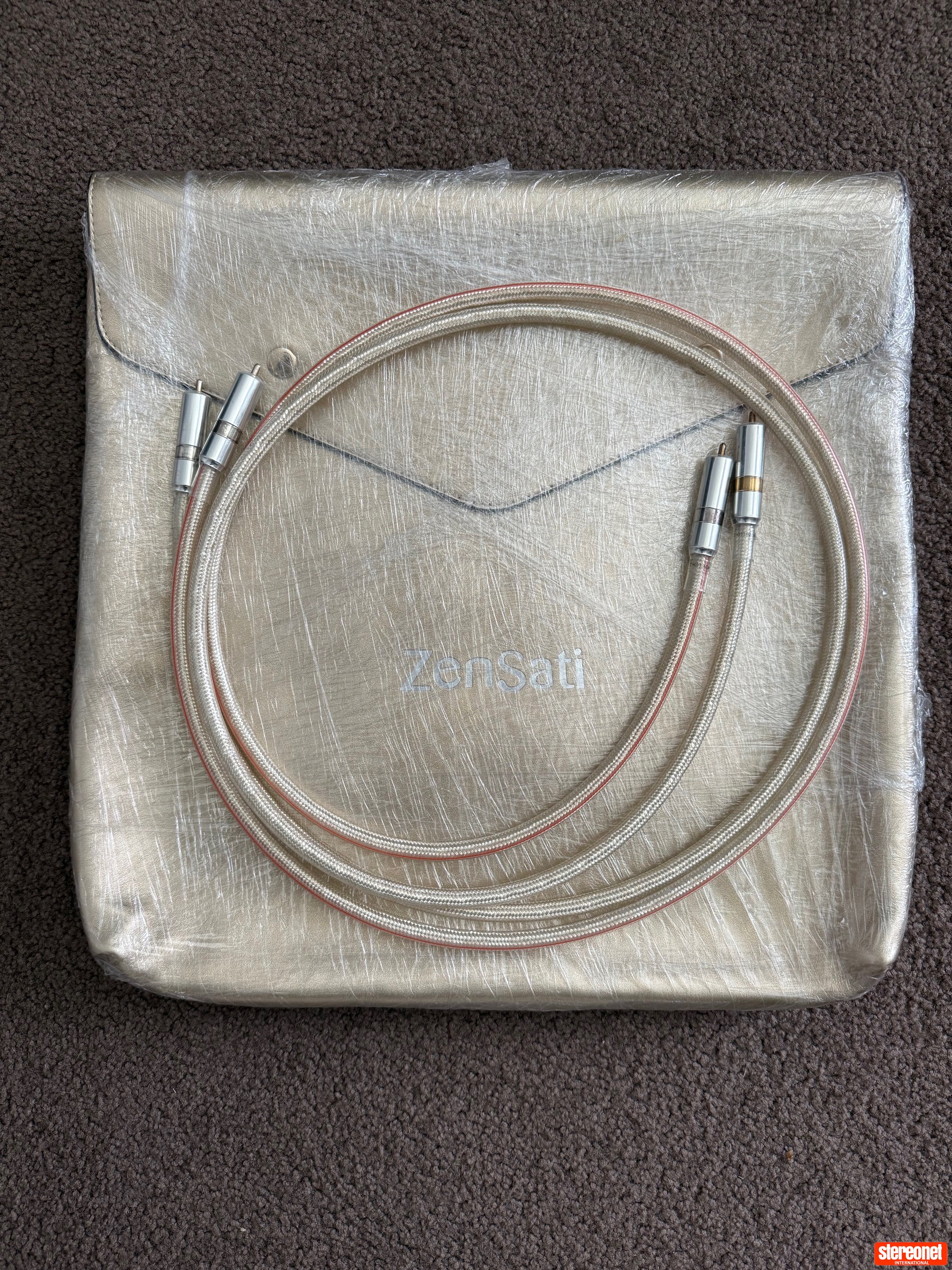 Zensati Authentica Interconnect RCA Cables (RCA) - 1.5m Coaxial Cable