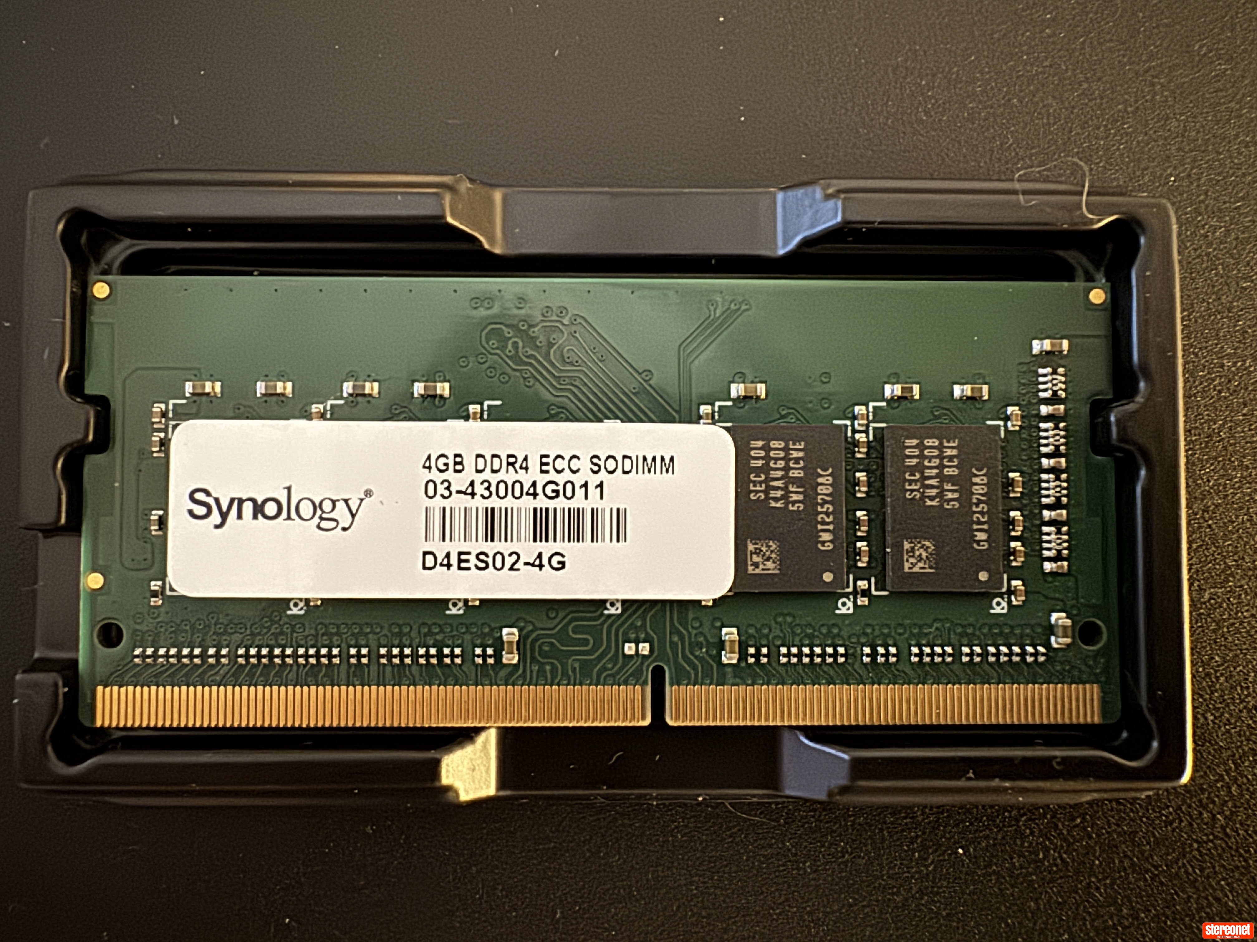 Synology 4GB DDR4 ECC 3200MHz SODIMM NAS (Network Attached Storage)