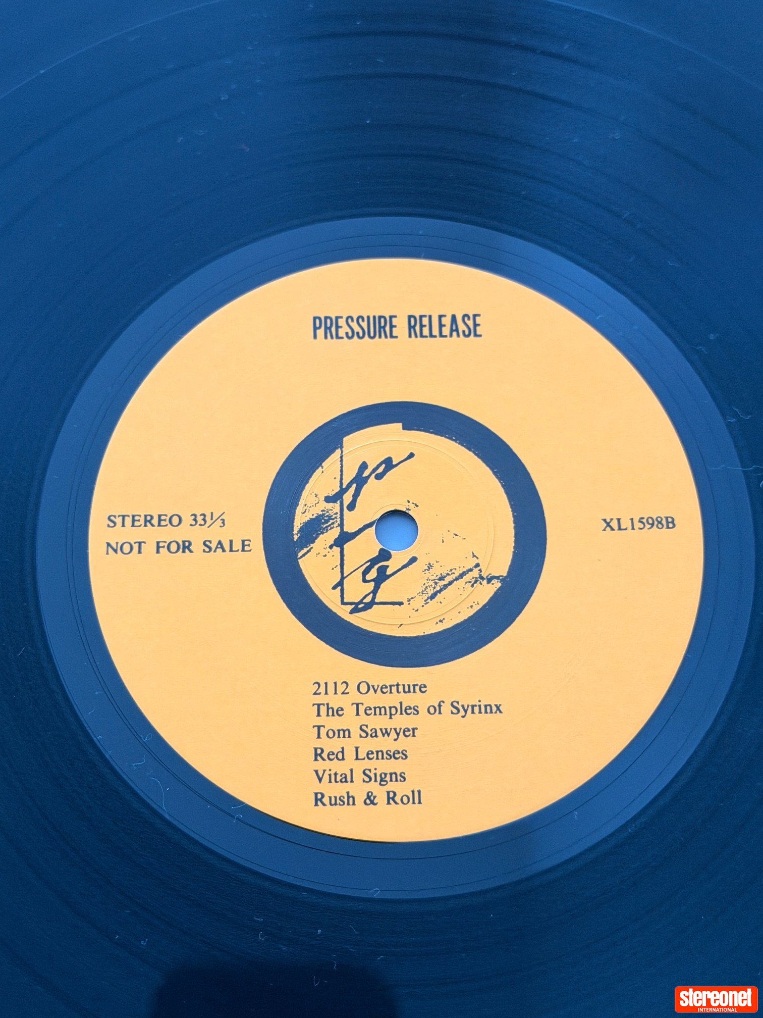 RUSH - PRESSURE RELEASE / LIVE JAPANESE BOOTLEG / DOUBLE LP / 1984 ...