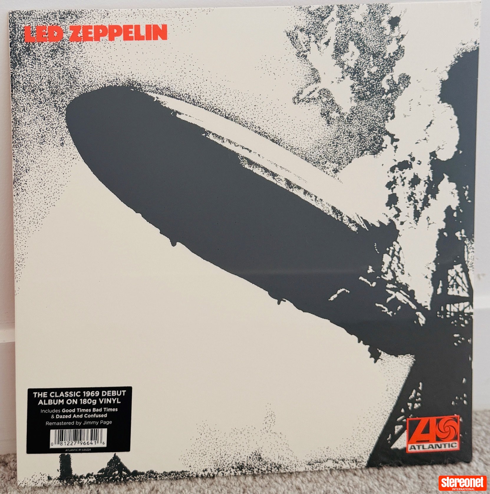 LED ZEPPELIN - I / 180 G / REMASTERED / NEW SEALED