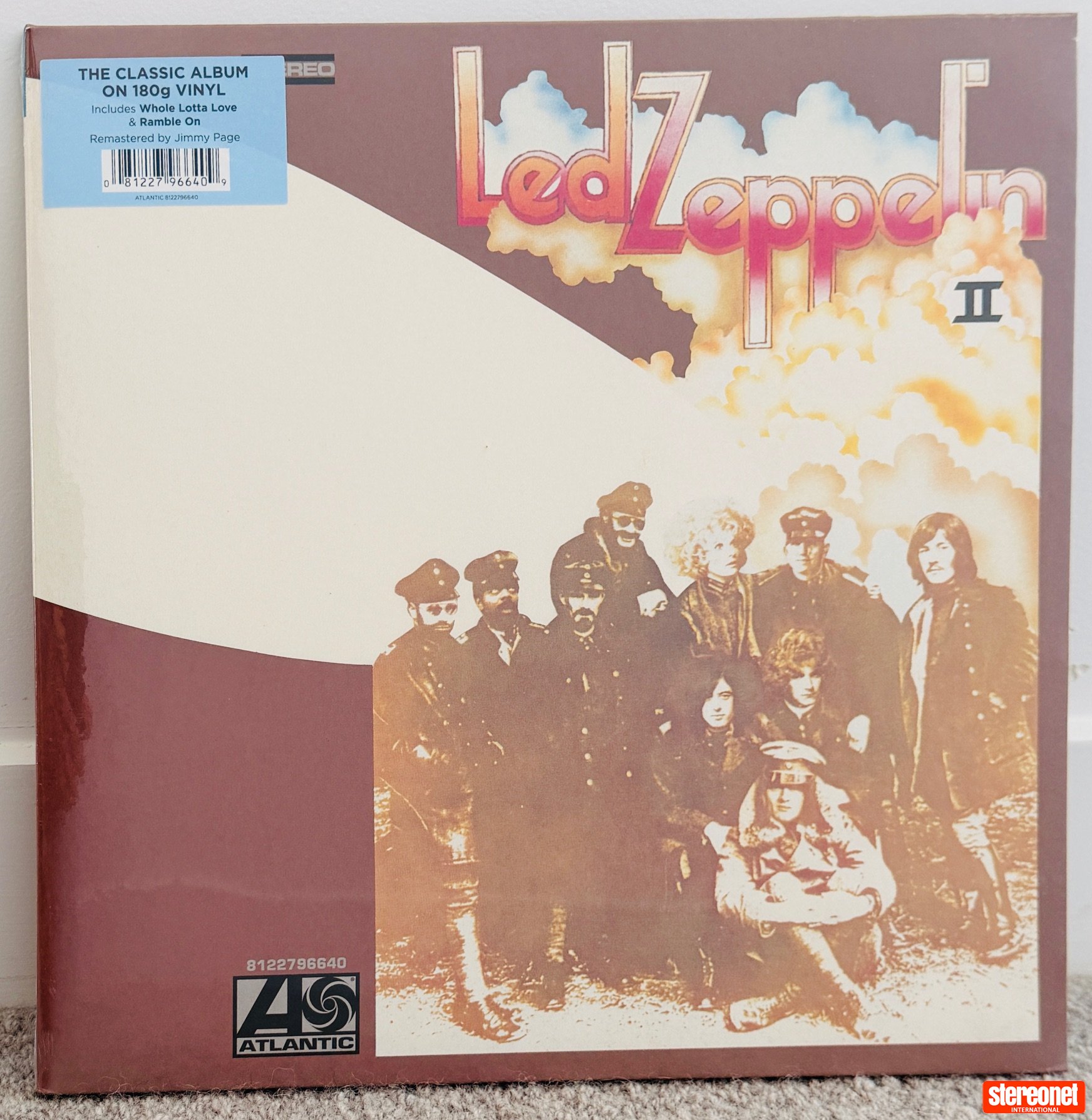 LED ZEPPELIN - II / 180 G / REMASTERED / NEW SEALED