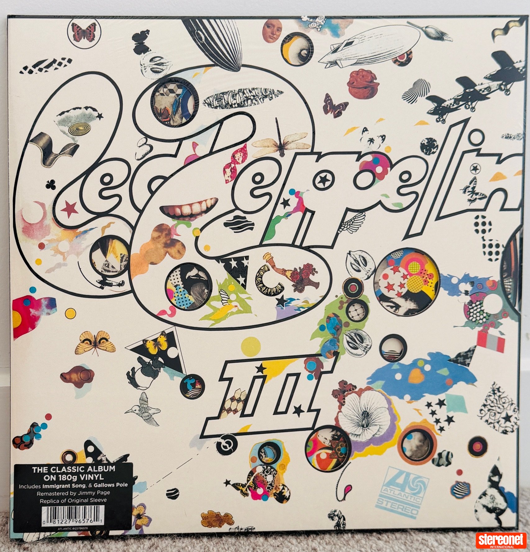 LED ZEPPELIN - III / 180 G / REMASTERED / NEW SEALED