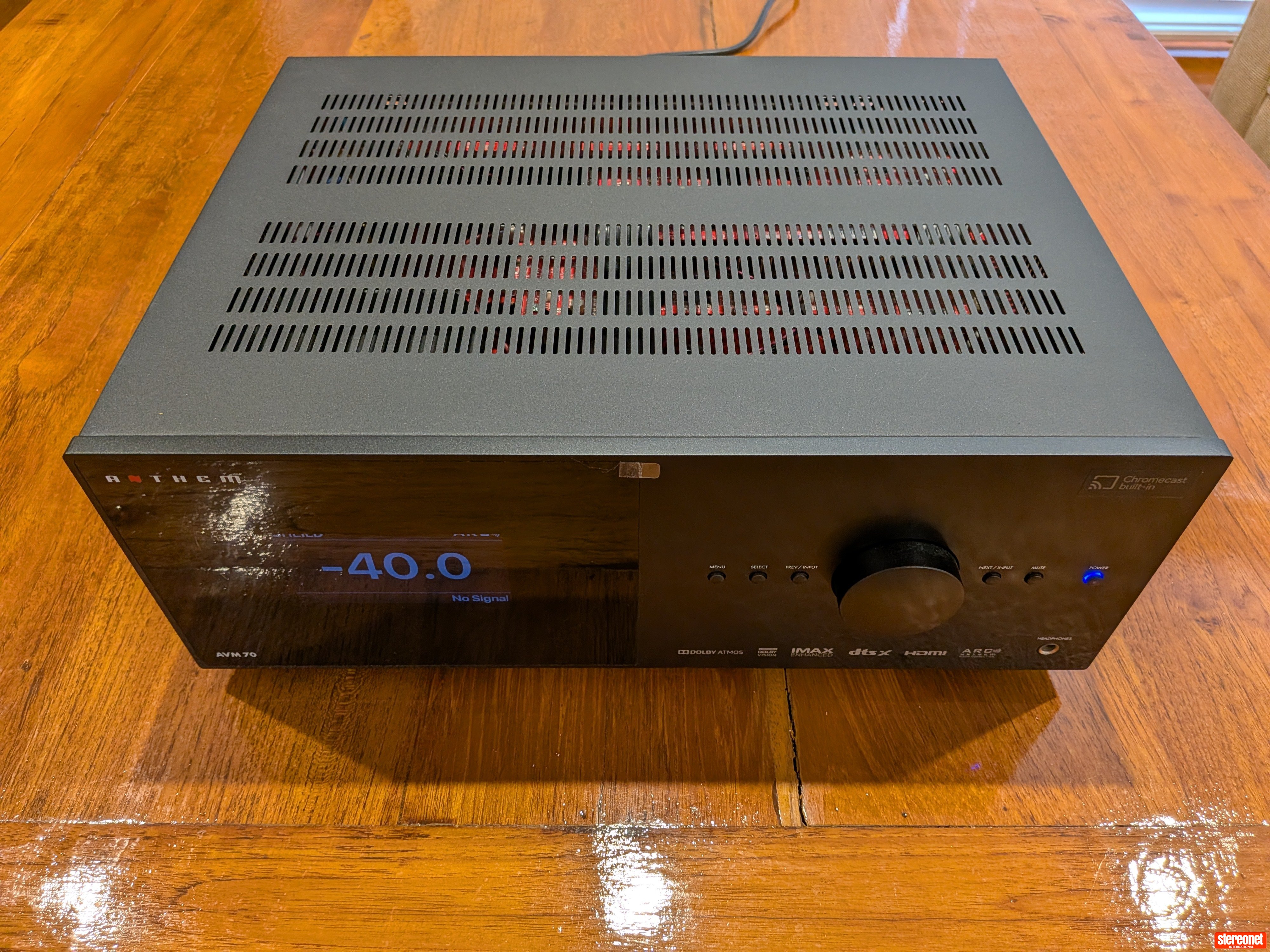 Avm 70 Rear Anthem AVM 70 4K AV Processor - AV Receivers & Processors - StereoNET