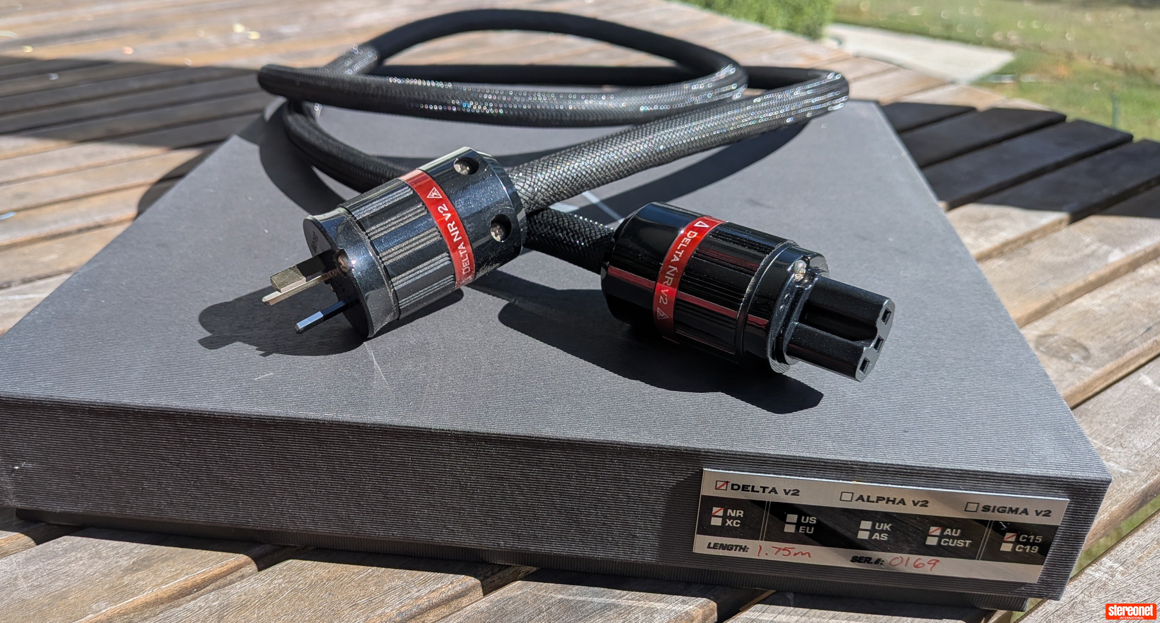 Shunyata Research Delta NR v2 1.75m Power Cable