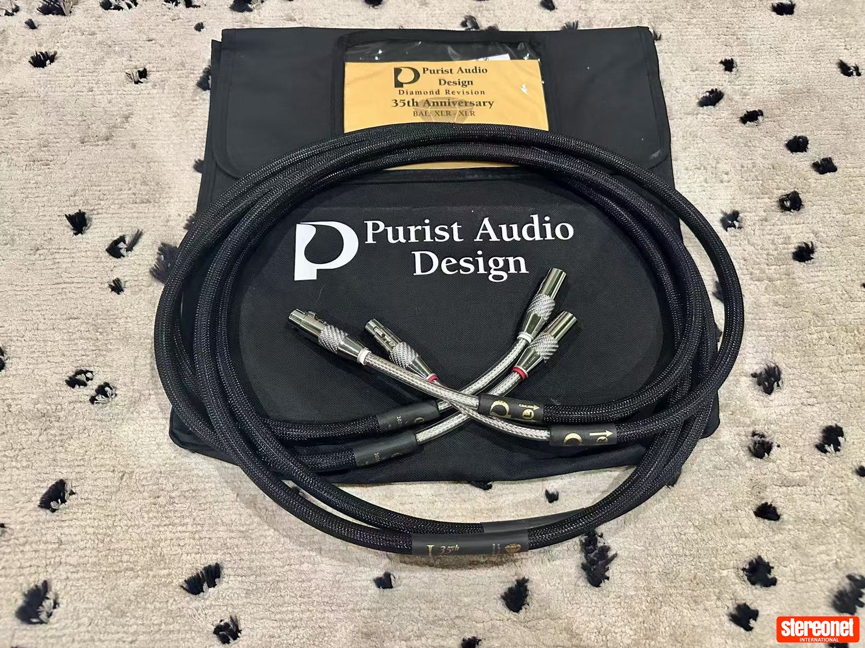 Purist Audio Design 35th Anniversary Diamond Interconnect Cables (XLR)