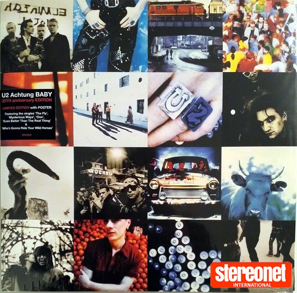 U2 - ACHTUNG BABY 30TH ANNIVERSARY / 2LP / REMASTERED / BONUS POSTER /