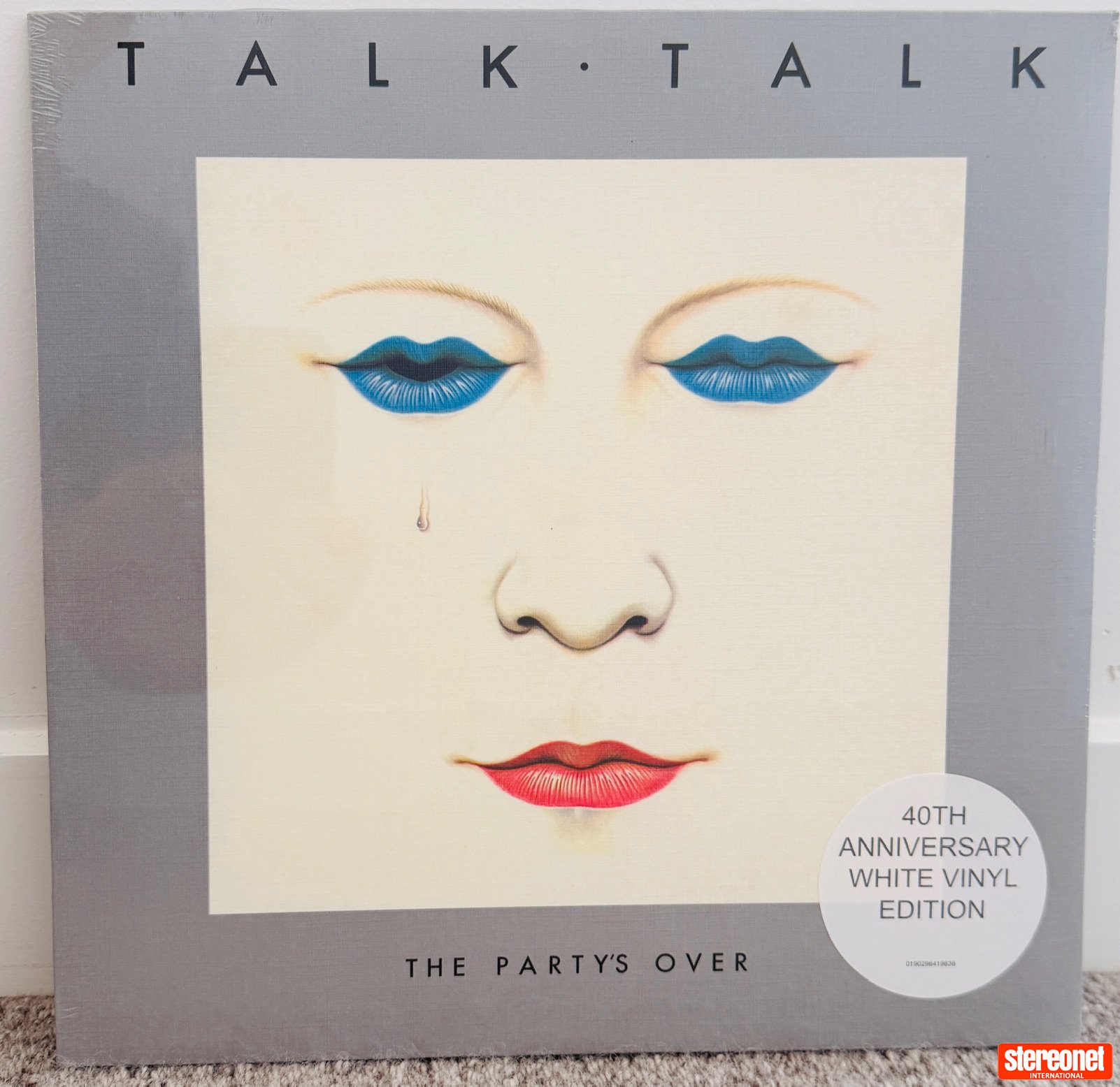 TALK TALK - THE PARTY'S OVER / 40TH ANNNVERSARY/WHITE/NEW SEALED