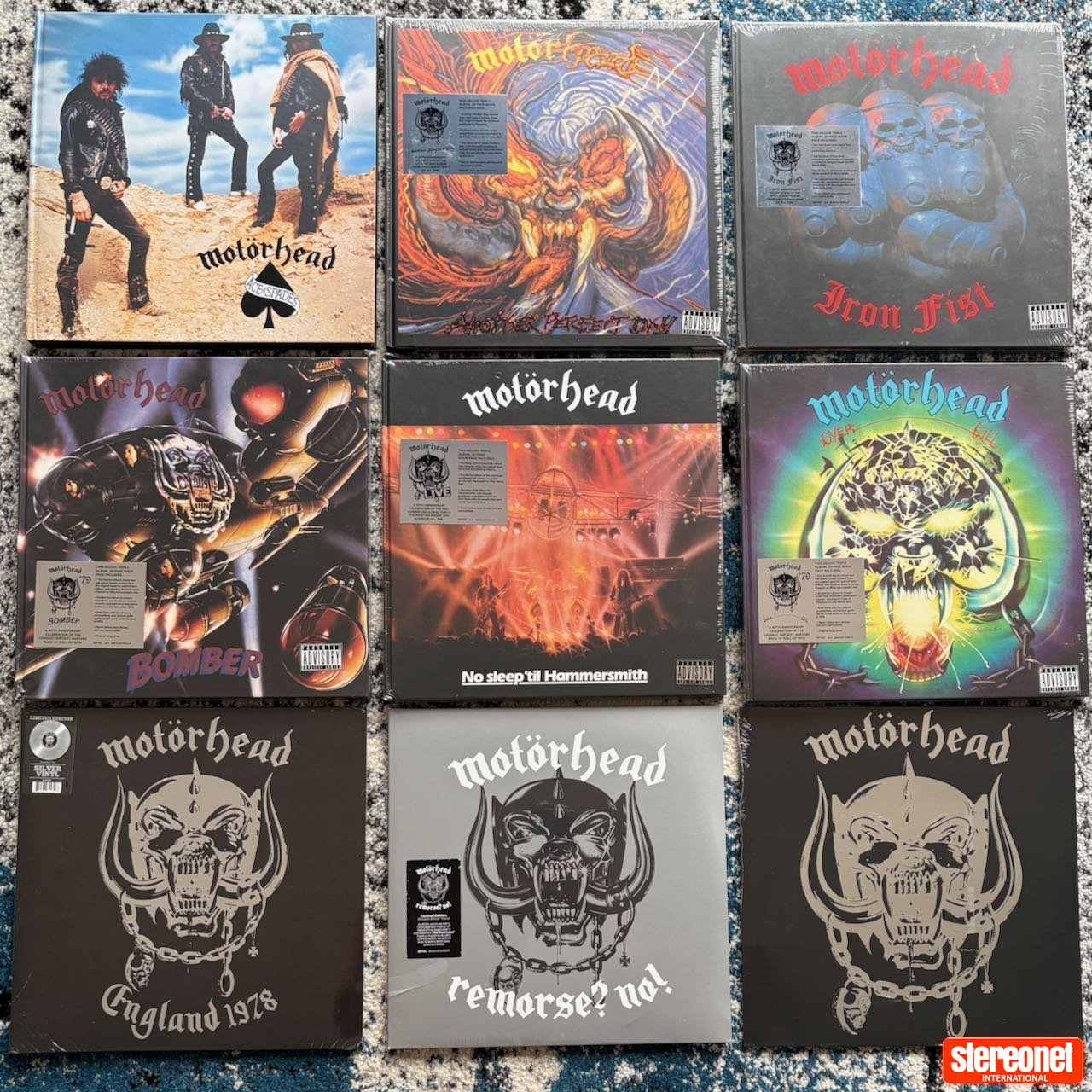 MOTORHEAD Lot Of 28 Vinyl