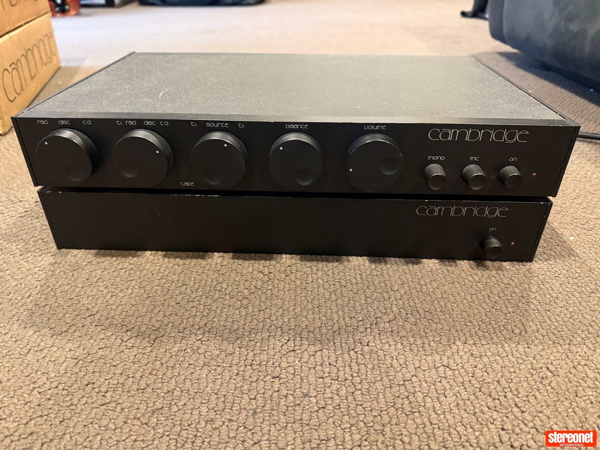 Cambridge Audio C75/A75 Pre / Power Combination