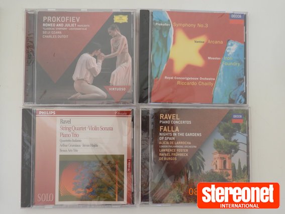 Contemporary (early 20th century) Classical CDs: Revel - Rachmaninov - Prokofiev