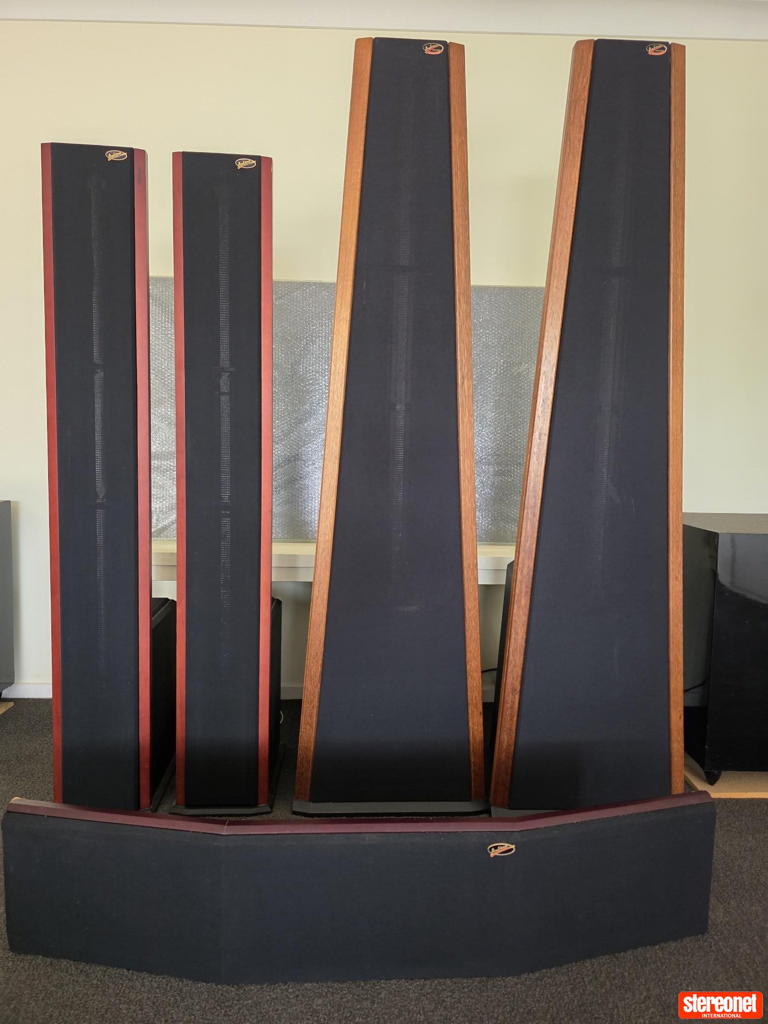 Ambience 1800 Reference Ribbon Hybrid - Reference Centre Channel Ribbon Hybrid - 1600 Ribbon Hybrid Loudspeaker Package