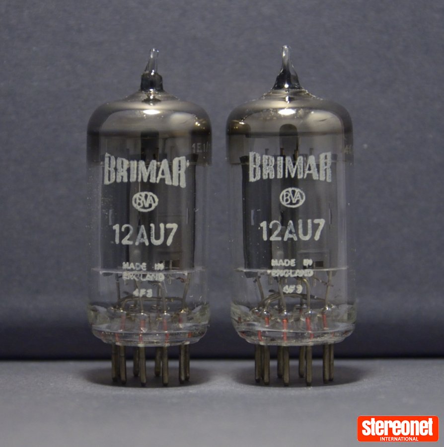 Brimar 12AU7 ECC82 17MM ANODE Valves/Tubes