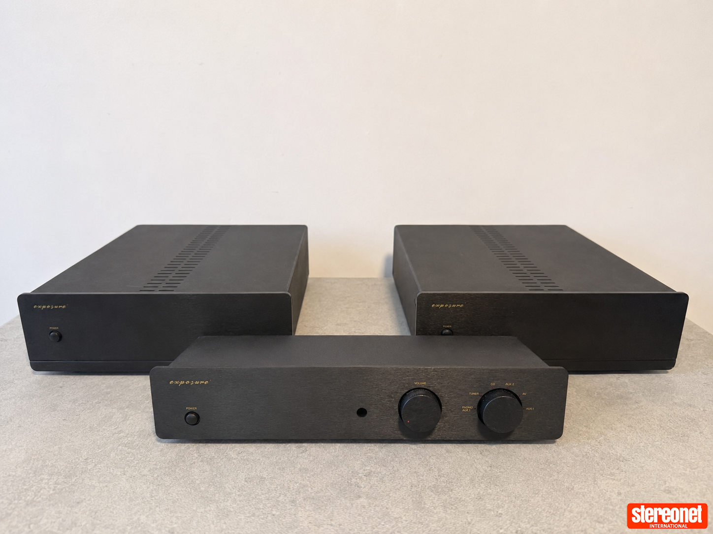 Exposure Electronics Exposure 5010 Preamp + 5010 Mono Block Power Amplifiers Pre / Power Combination