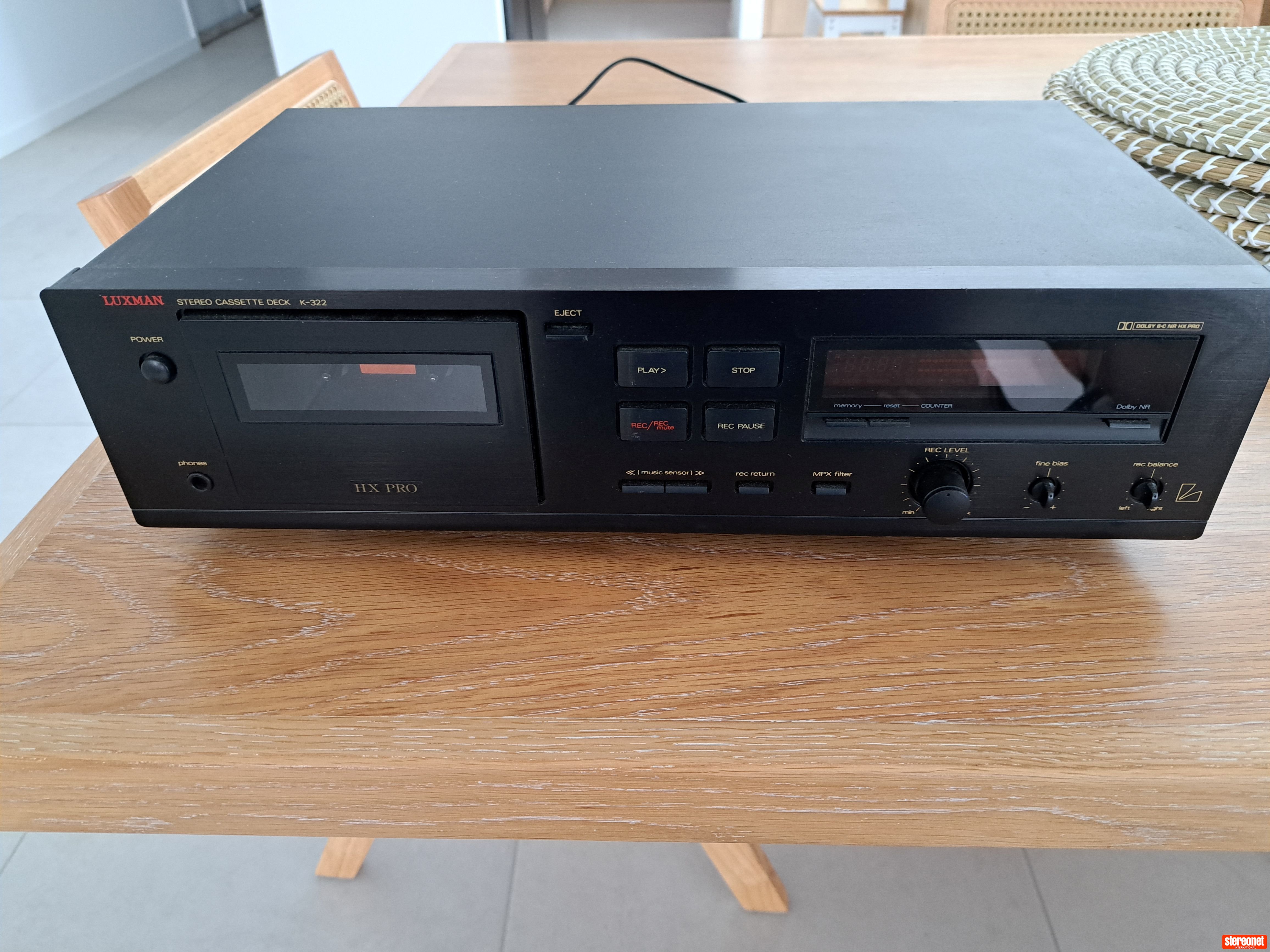 Luxman K322 Cassette Deck